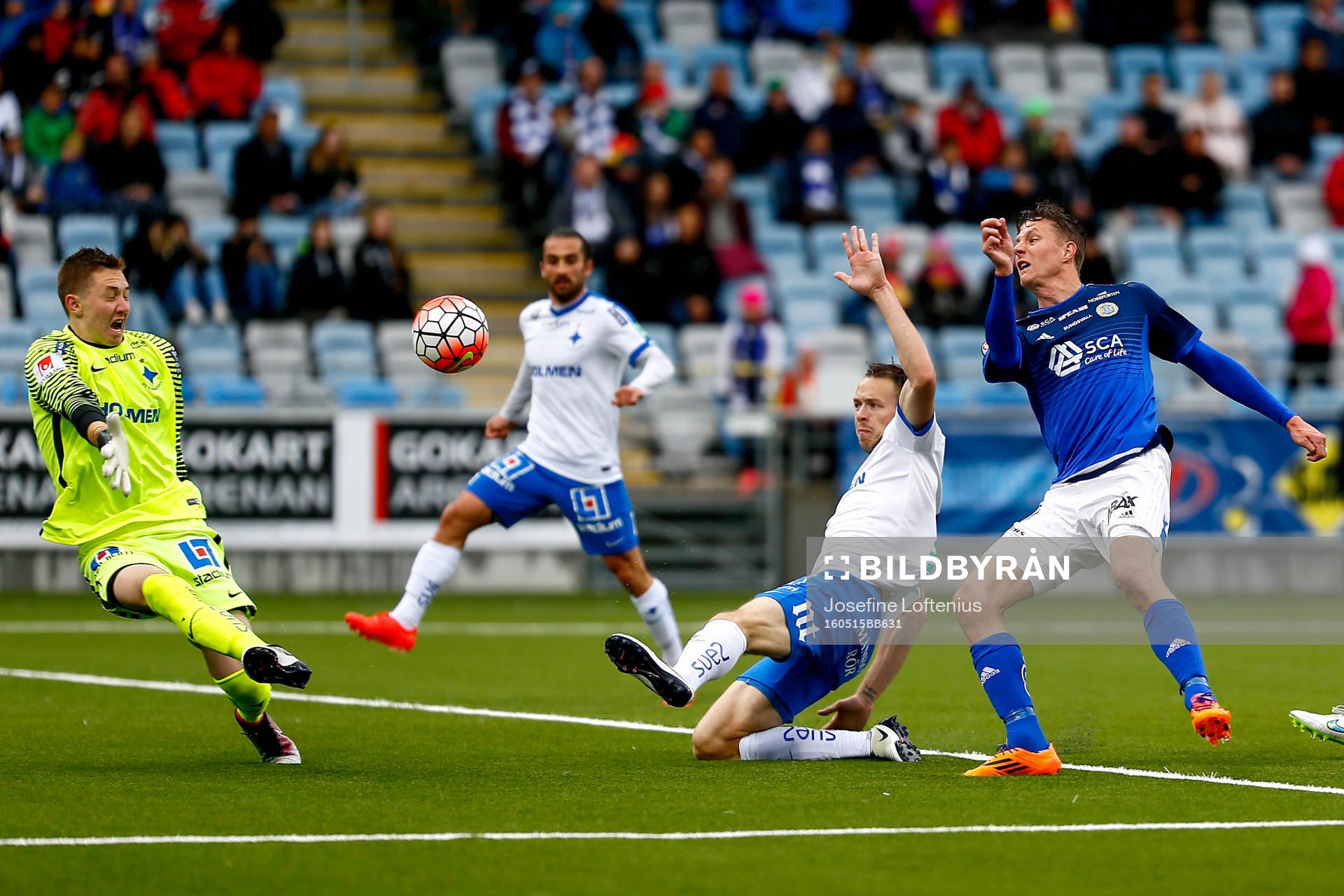 Sundsvalls Johan Eklund gör 2-1
