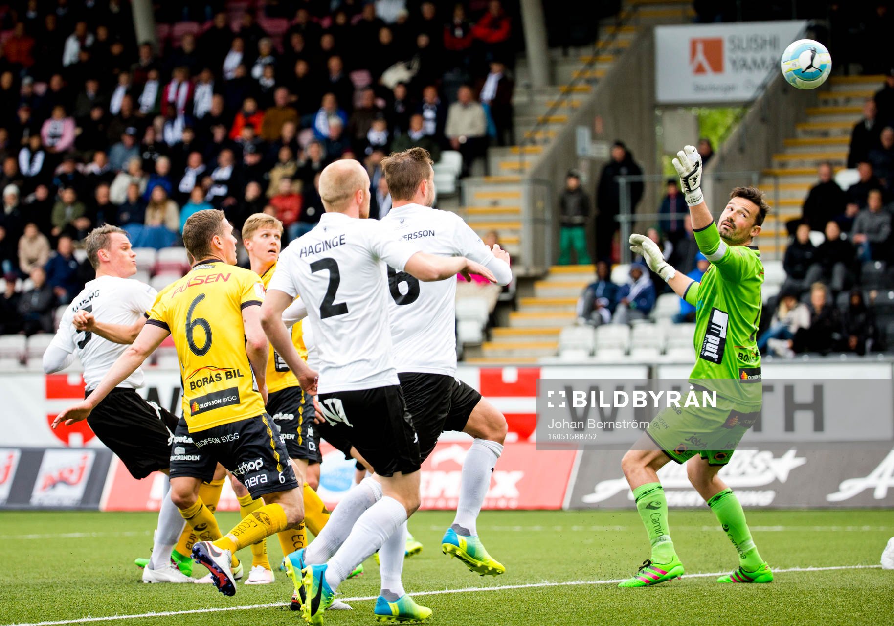 e minuten på Elfsborgs målvakt Kevin Stuhr Ellegaard