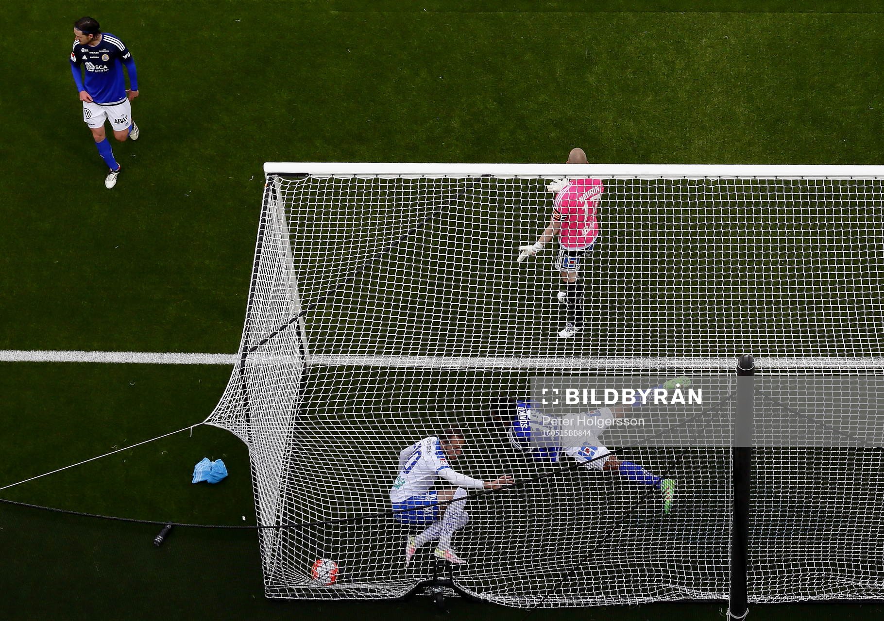 Mål 2-0 av Norrköpings Sebastian Andersson, forcerad in