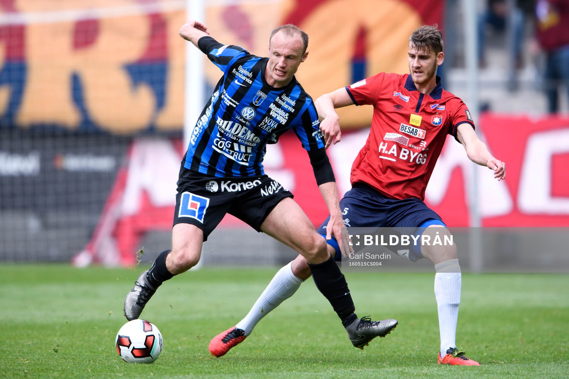 Sirius Dragan Kapcevic och Örgrytes Johan Hammar