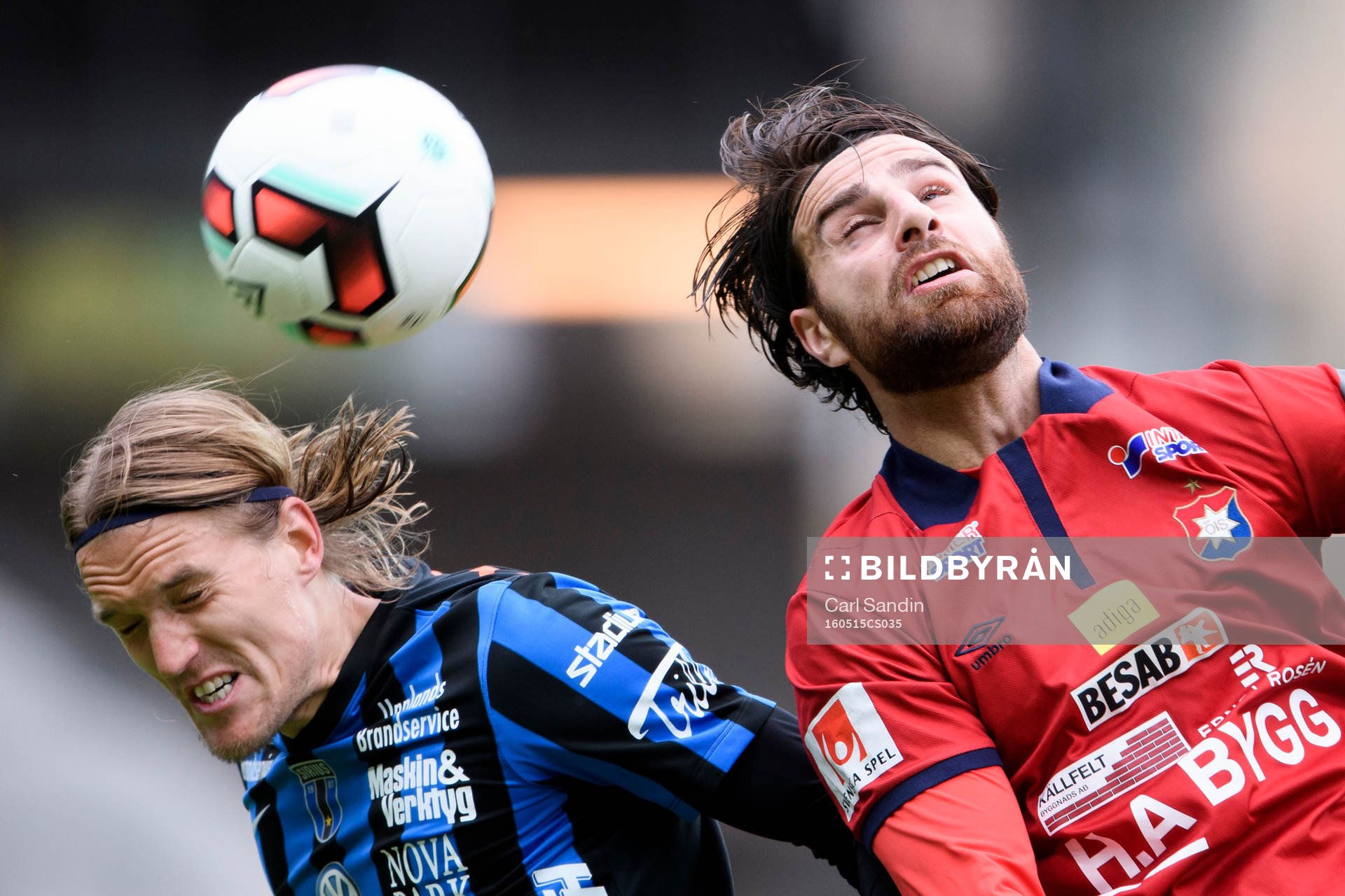 Sirius Kim Skoglund i nickduell med Örgrytes George Mourad