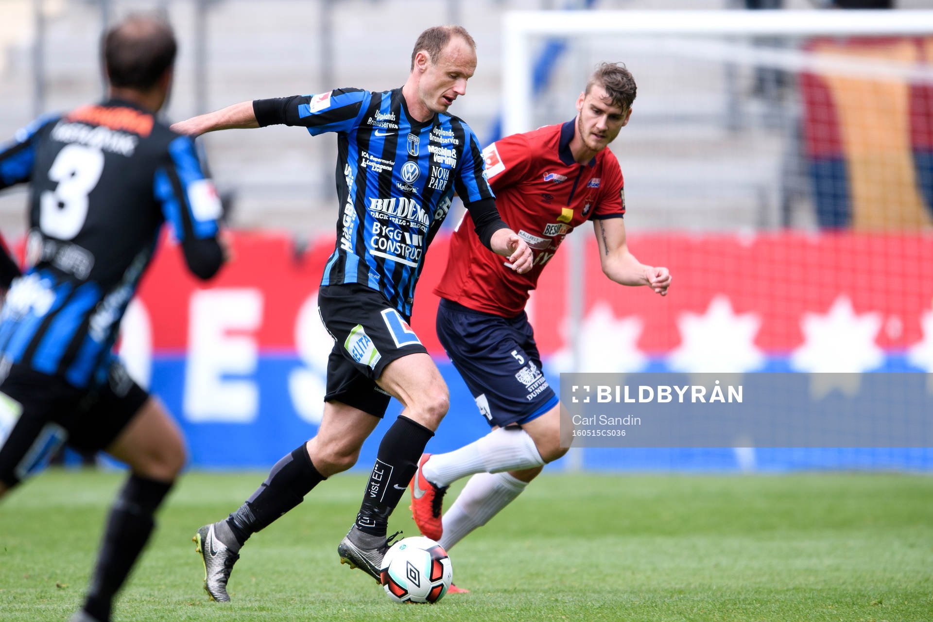 Sirius Dragan Kapcevic och Örgrytes Johan Hammar