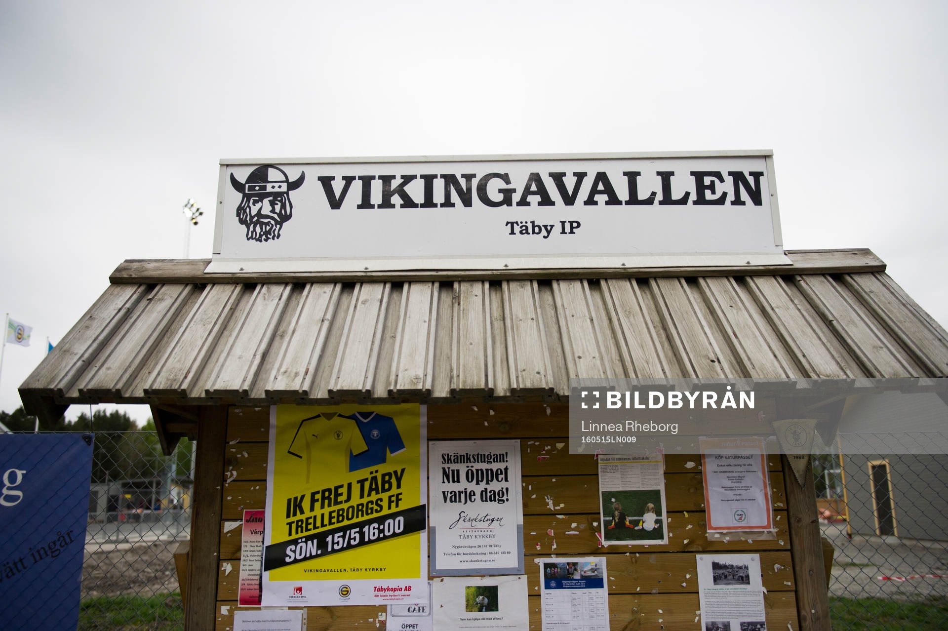 Exteriör av Vikingavallen