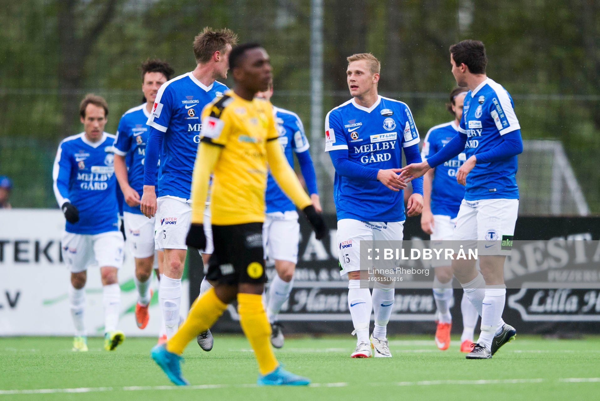 Trelleborgs Erik Andersson, Anton Tideman och Robin