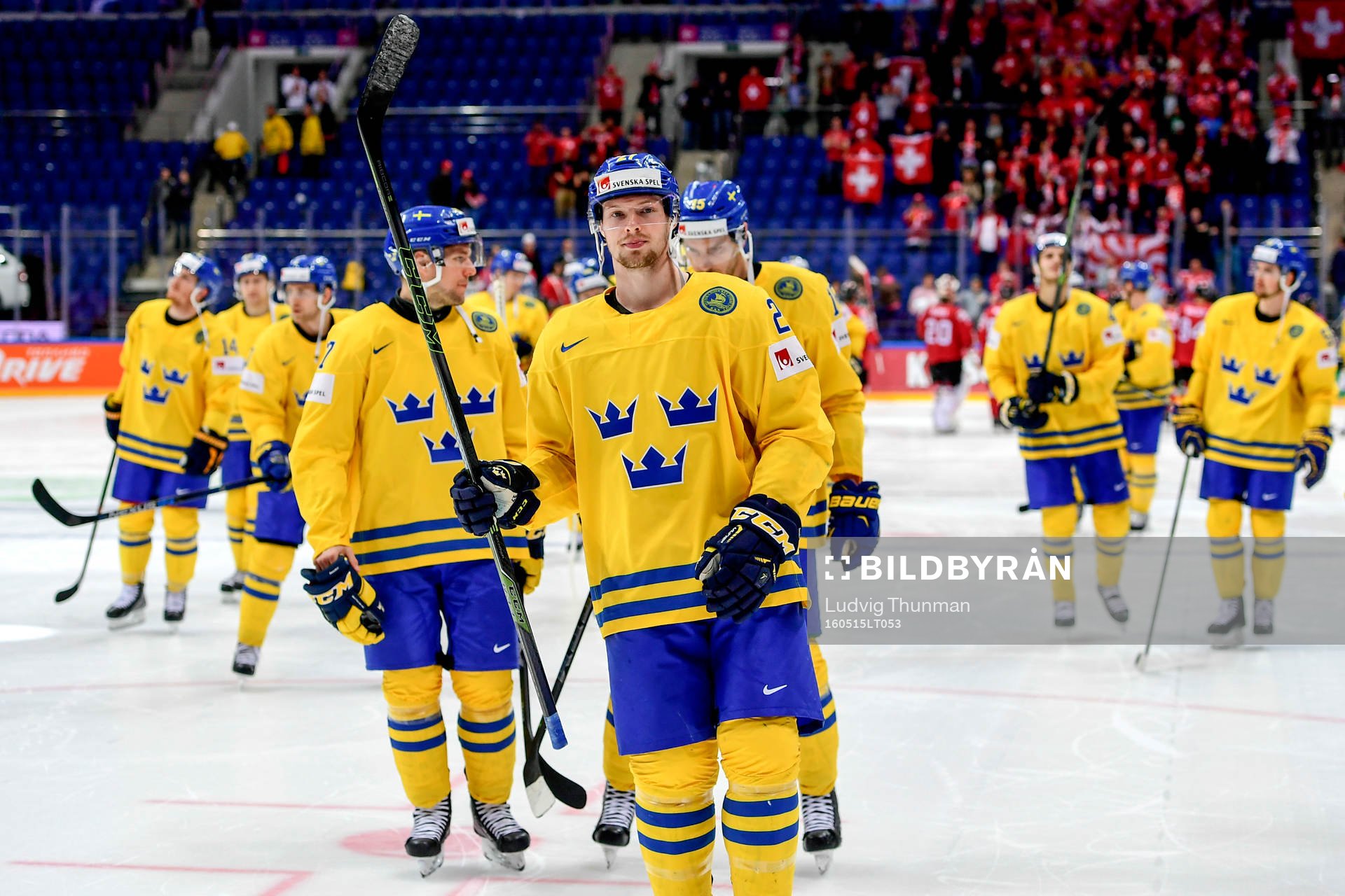 Sveriges Martin Lundberg jublar