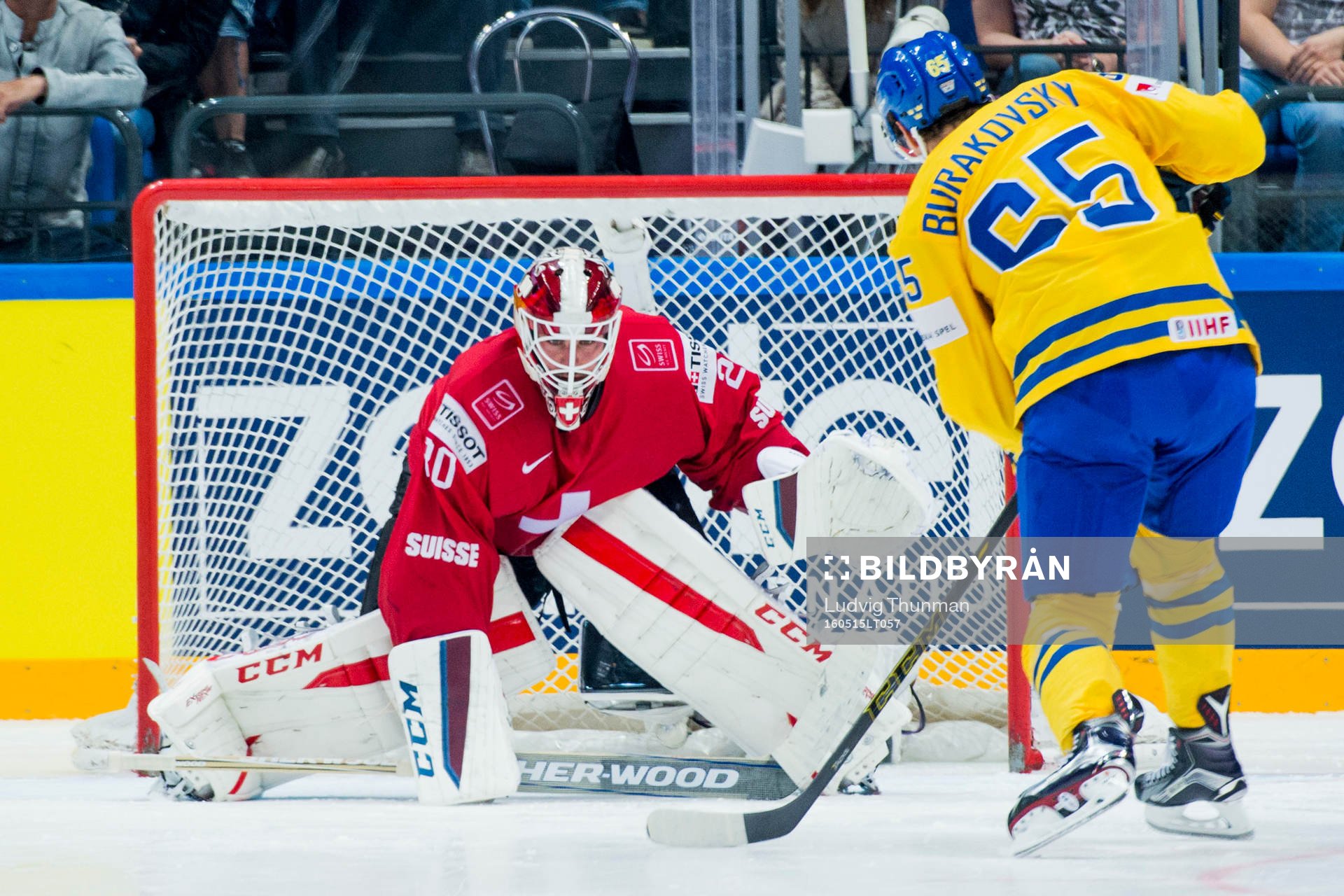 Sveriges Andre Burakovsky sätter