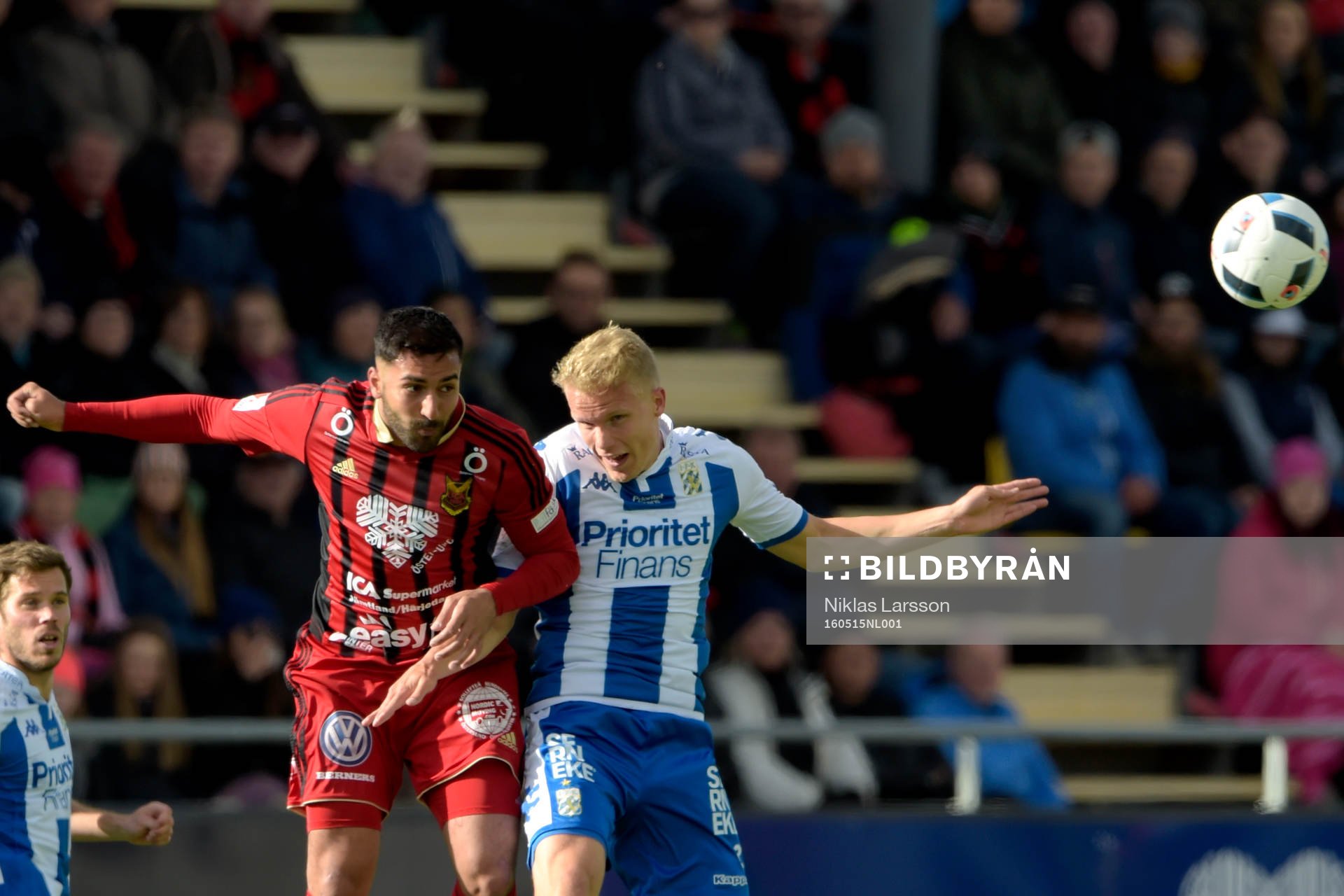 Östersunds Brwa Nouri och IFK Göteborgs Hjörtur