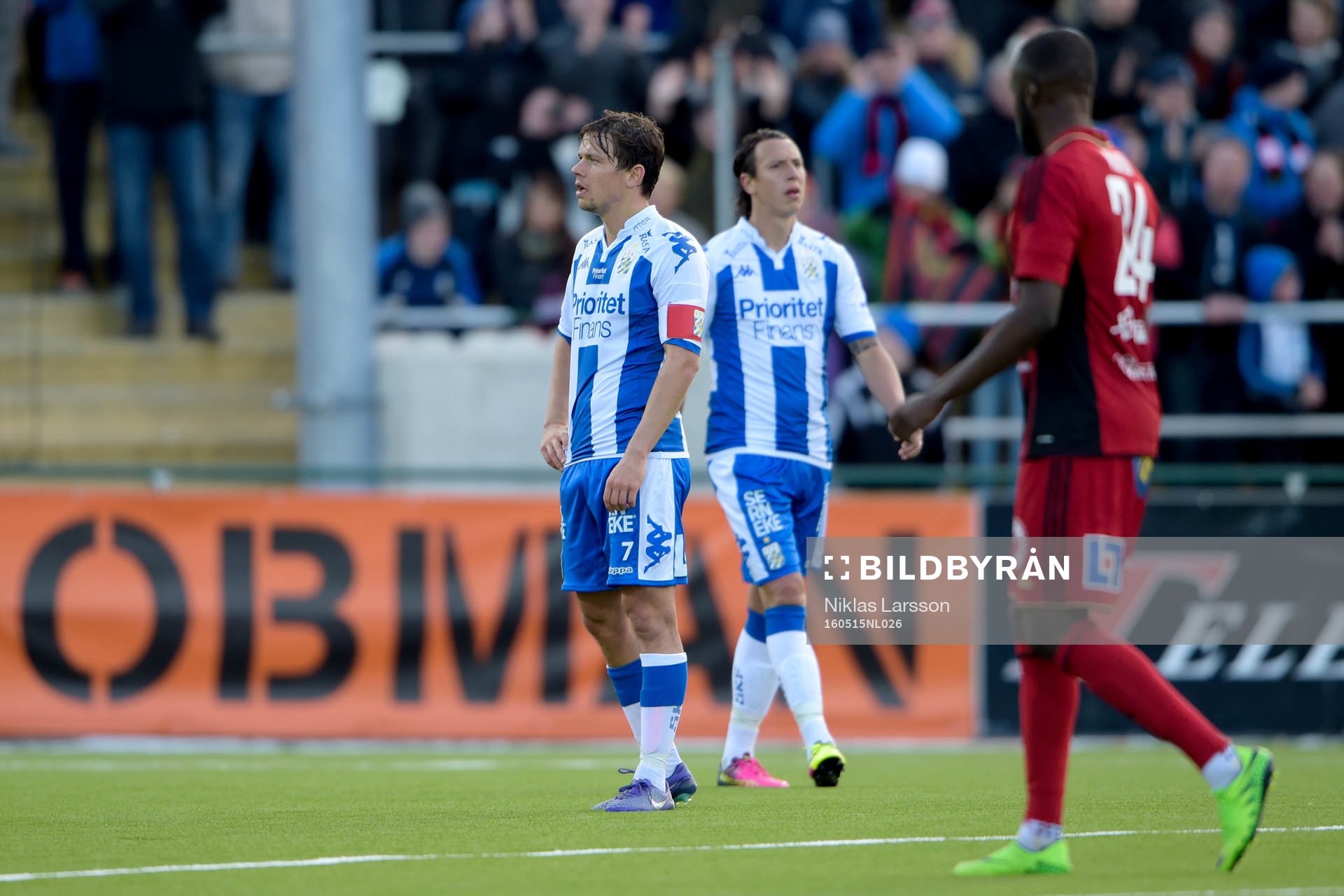 IFK Göteborgs Mads Albeck och Martin Smedberg Dalence