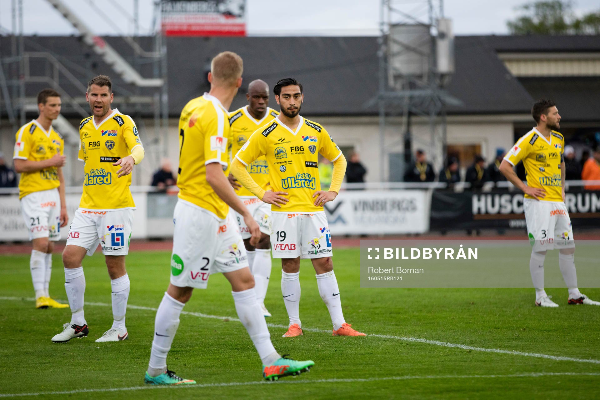 Falkenbergs Thomas Juel-Nielsen och Stefan Rodevåg och