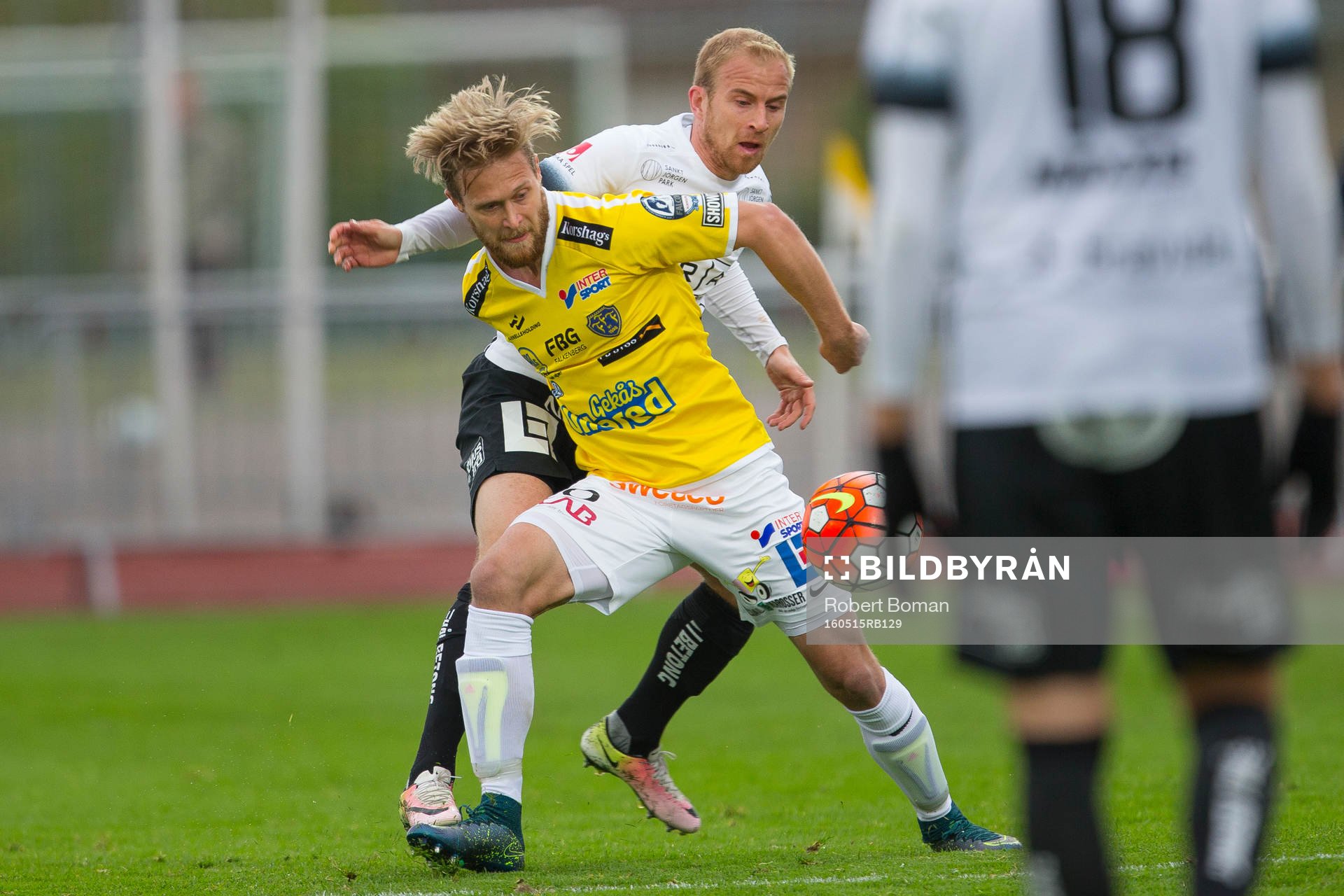 Falkenbergs Akseli Pelvas och BK Häckens Kari Arkivuo