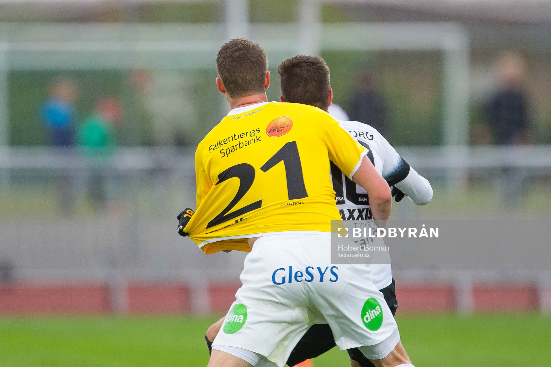 BK Häckens Alexander Jeremejeff drar Falkenbergs Thomas