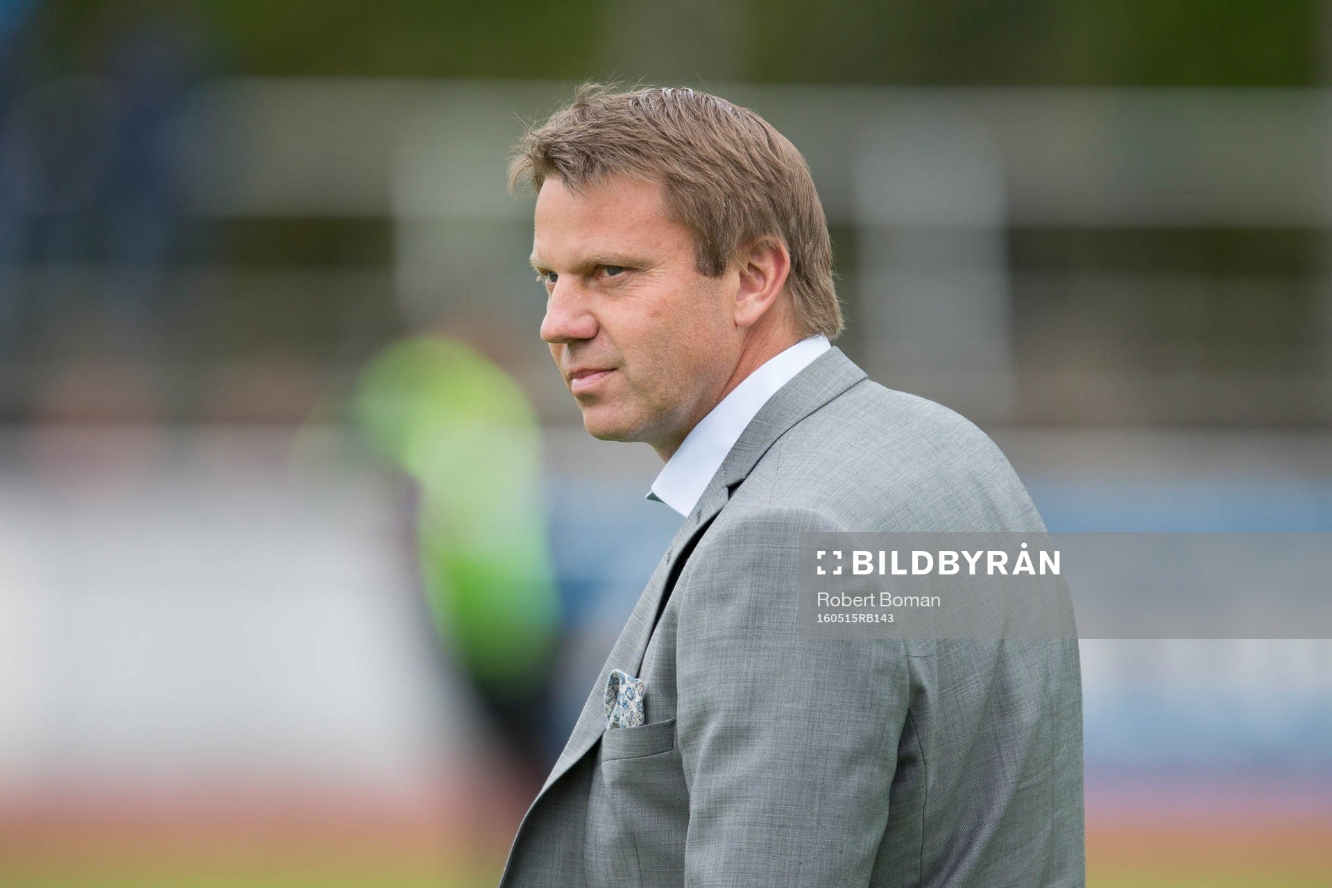 Falkenbergs tränare Hans Eklund