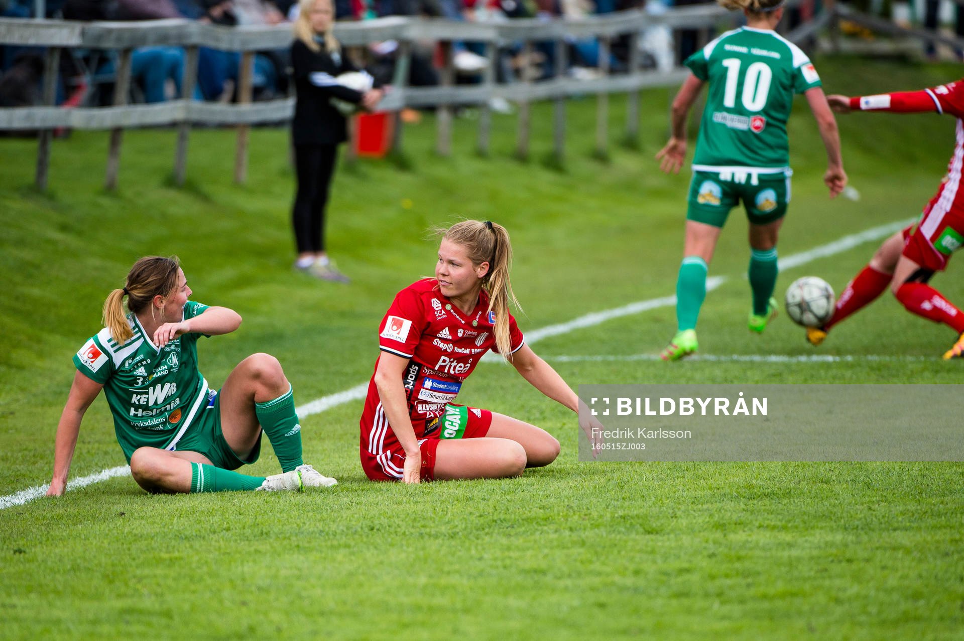 Piteås Nina Jakobsson och Mallbackens Anna Green