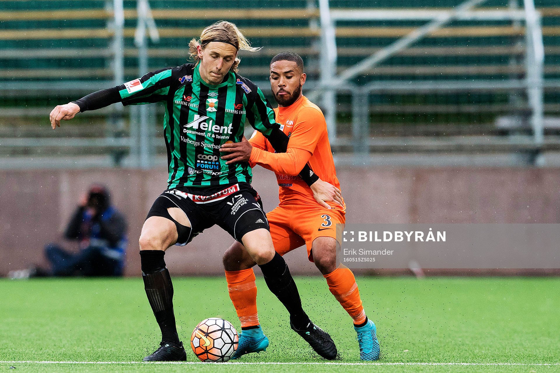 Varbergs Joakim Lindner och Athletics Jernade Meade