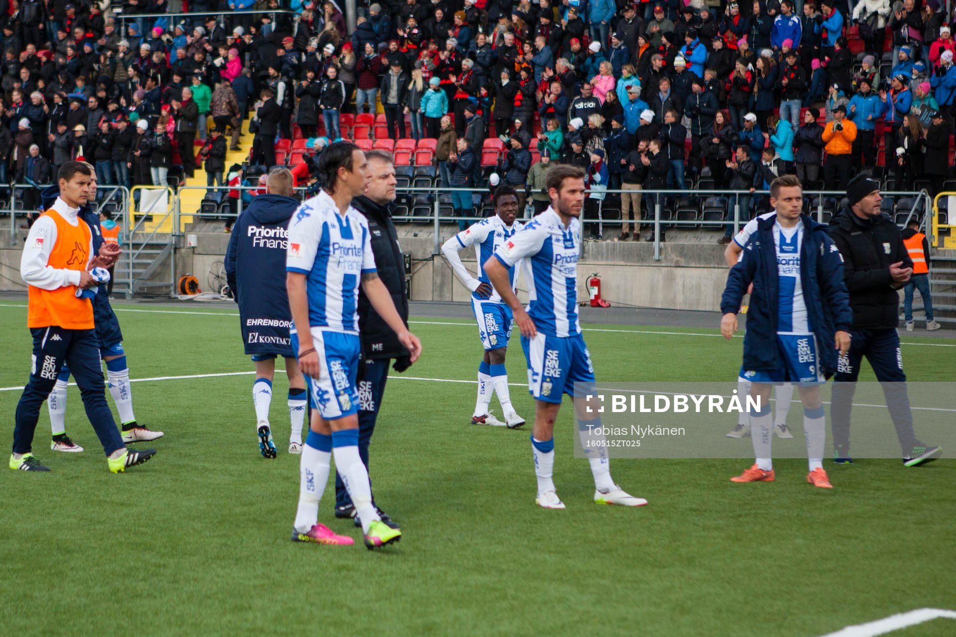 IFK Göteborgs spelare deppar