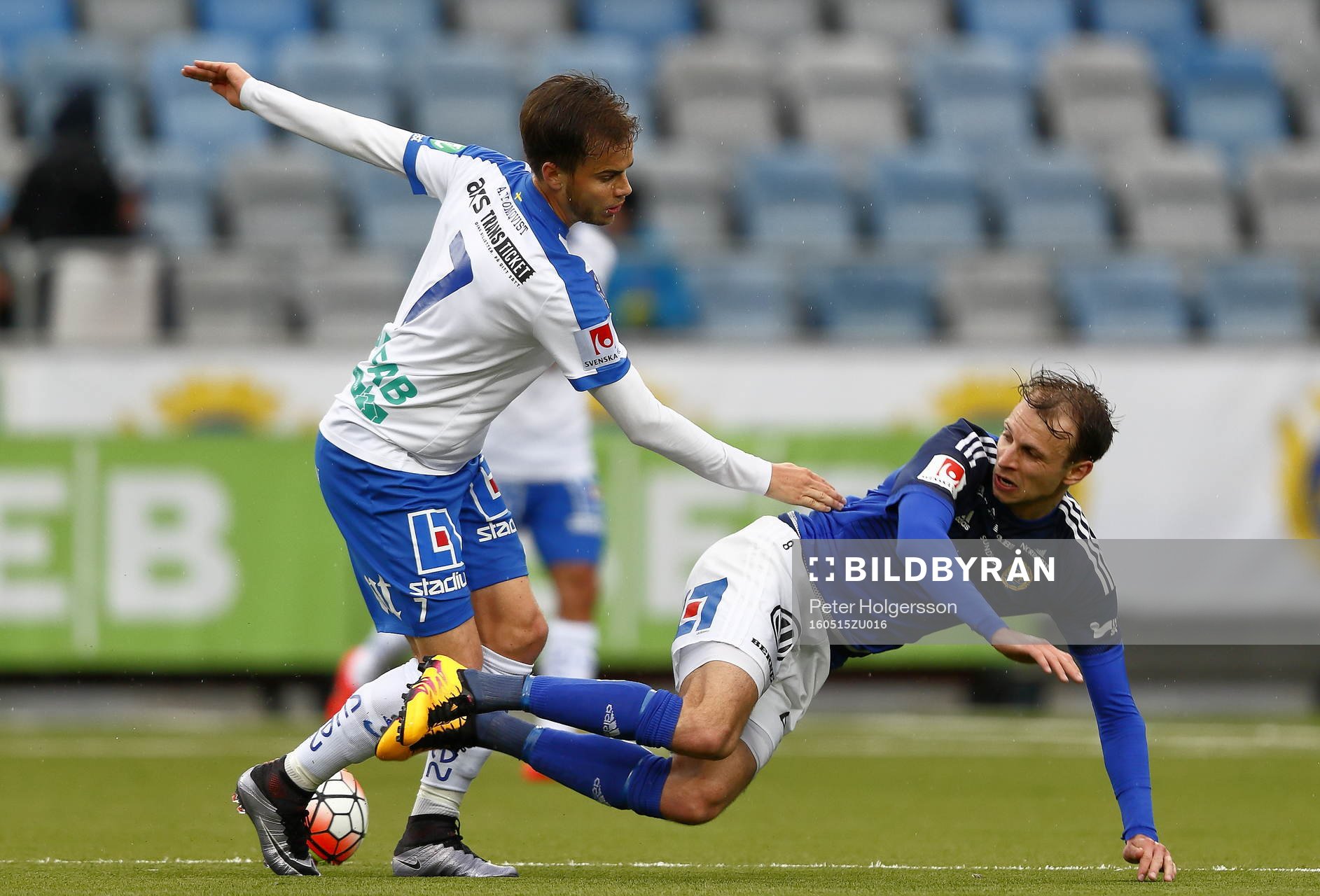 Norrköpings Andreas Blomqvist och GIF Sundsvalls Lars
