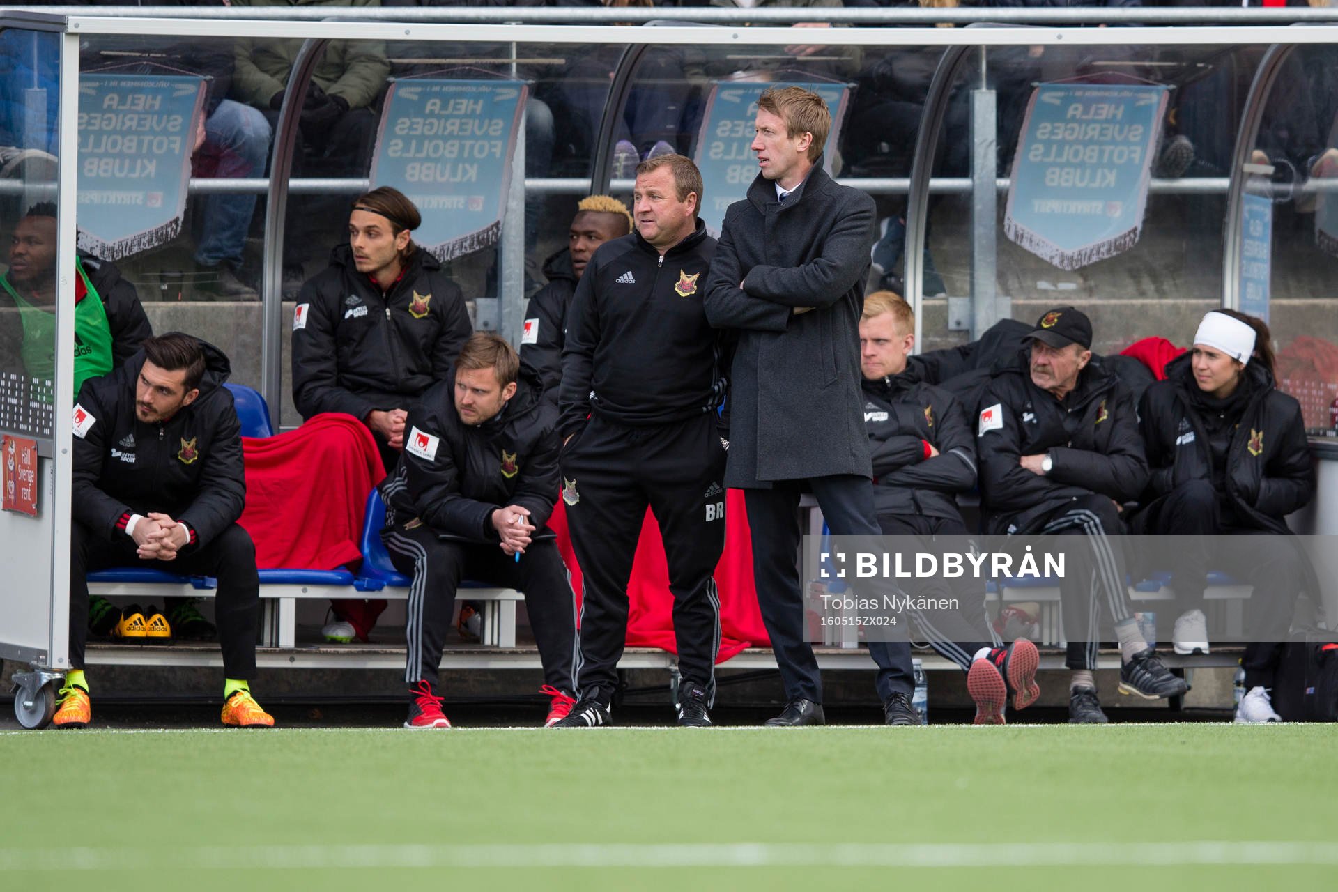 Östersunds assisterande tränare Billy Reid och tränare