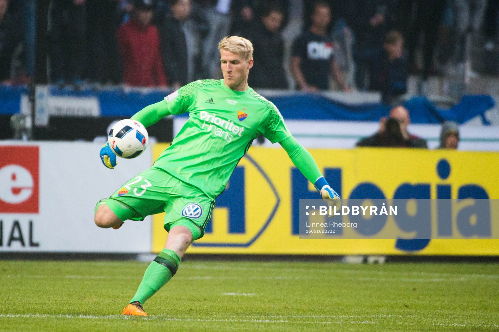 Djurgårdens målvakt Hampus Nilsson