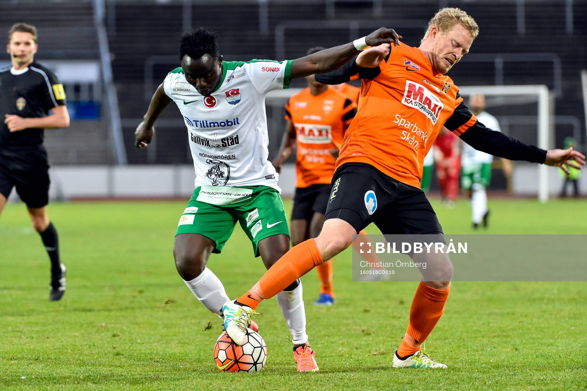 Prespa Birliks Edafe Egbedi och Kristianstads Henrik