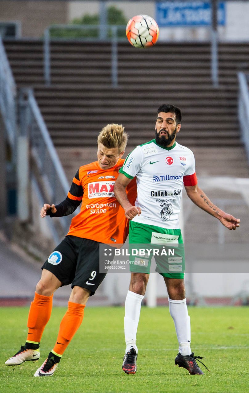 Kristianstads Jesper Rindmo och Prespa Birliks Firat Sahan