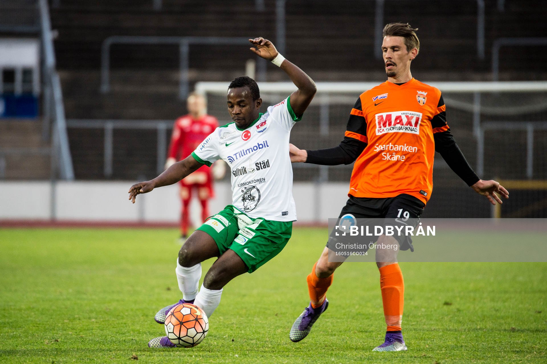 Prespa Birliks David Abaya mot Kristianstads Andréas Grahm
