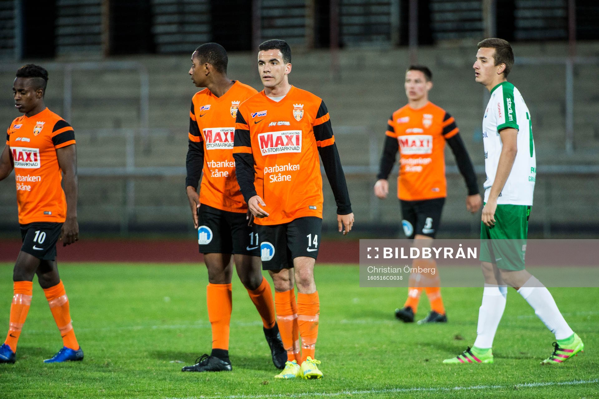 Kristianstads Nahom Netabay, Omar Dampha, Granit Stagova