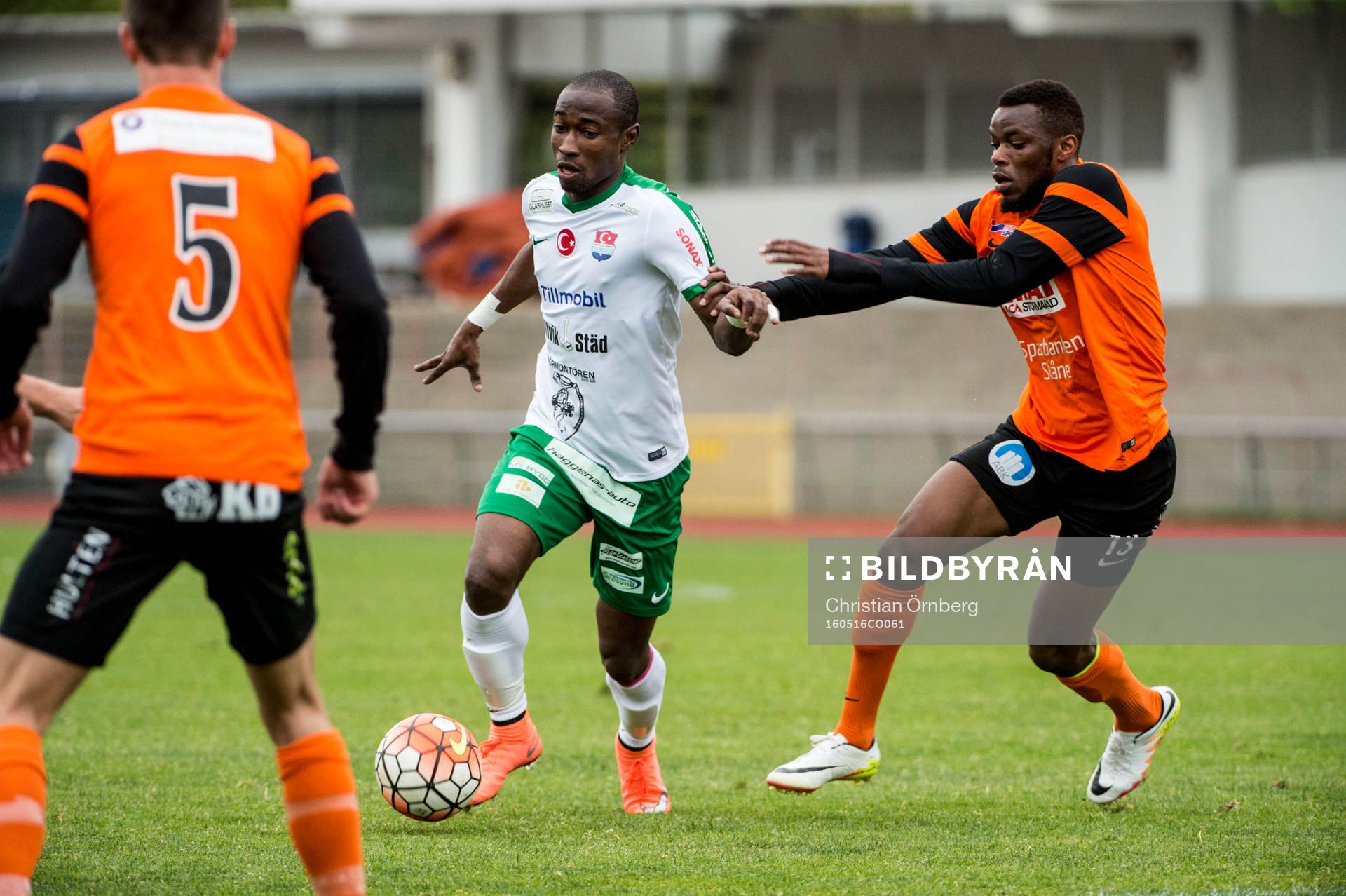 Prespa Birliks Sadat Karim mot Kristianstads Fredrik