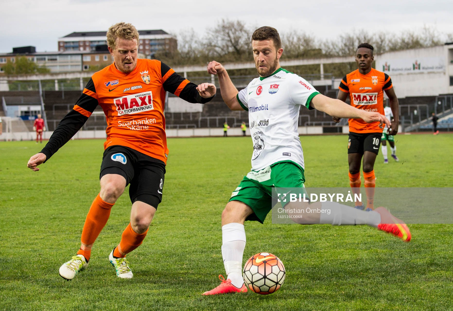 Kristianstads Henrik Fribrock mot Prespa Birliks Baris