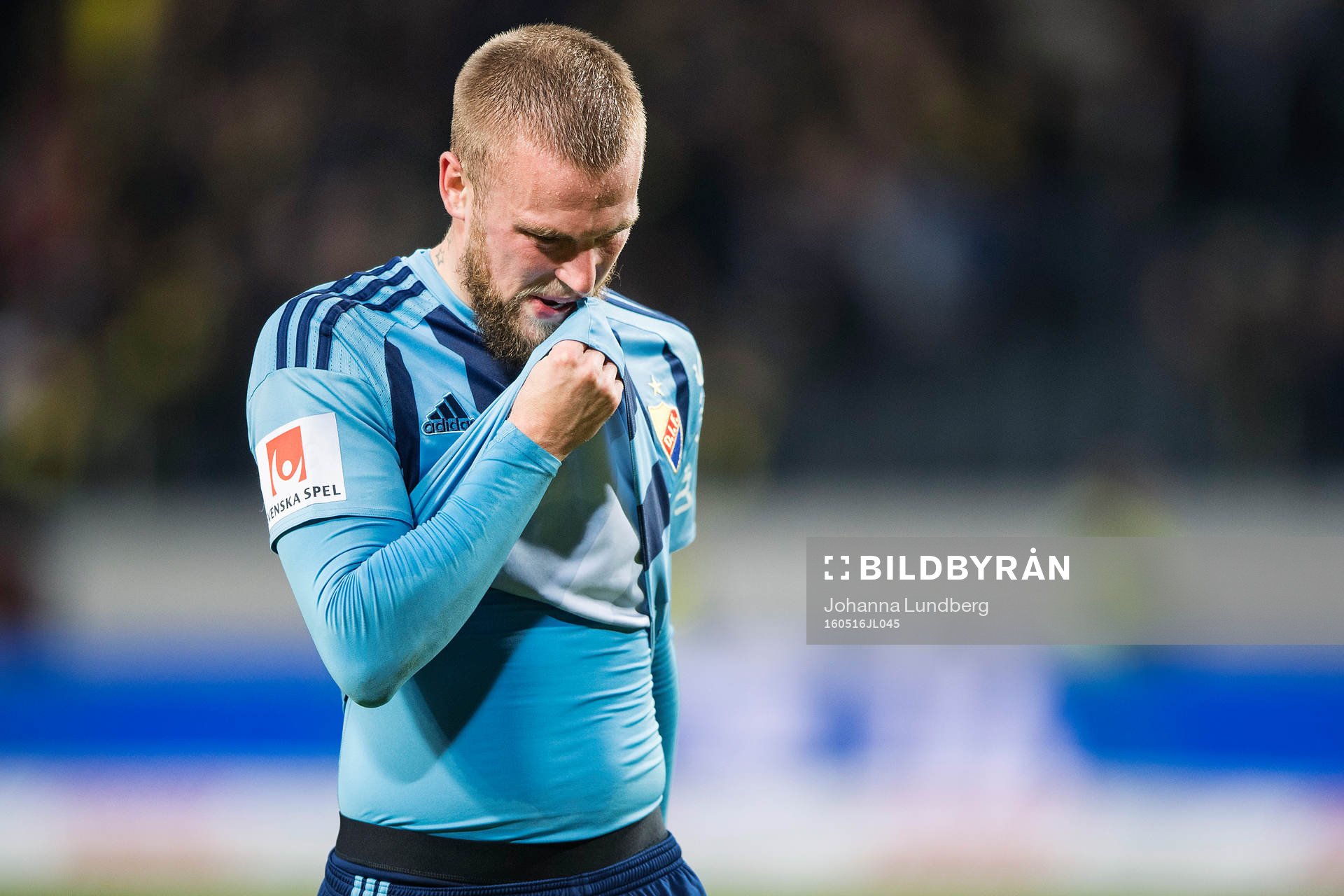 Djurgårdens Alexander Faltsetas deppar