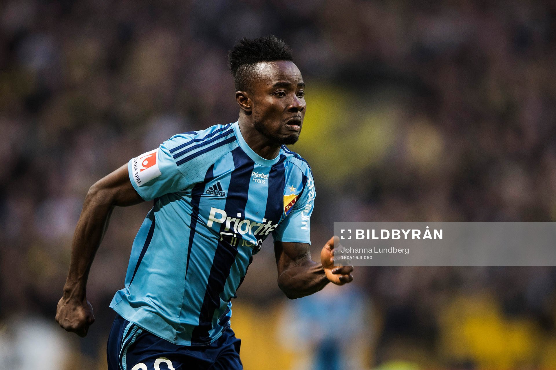Djurgårdens Sam Johnson