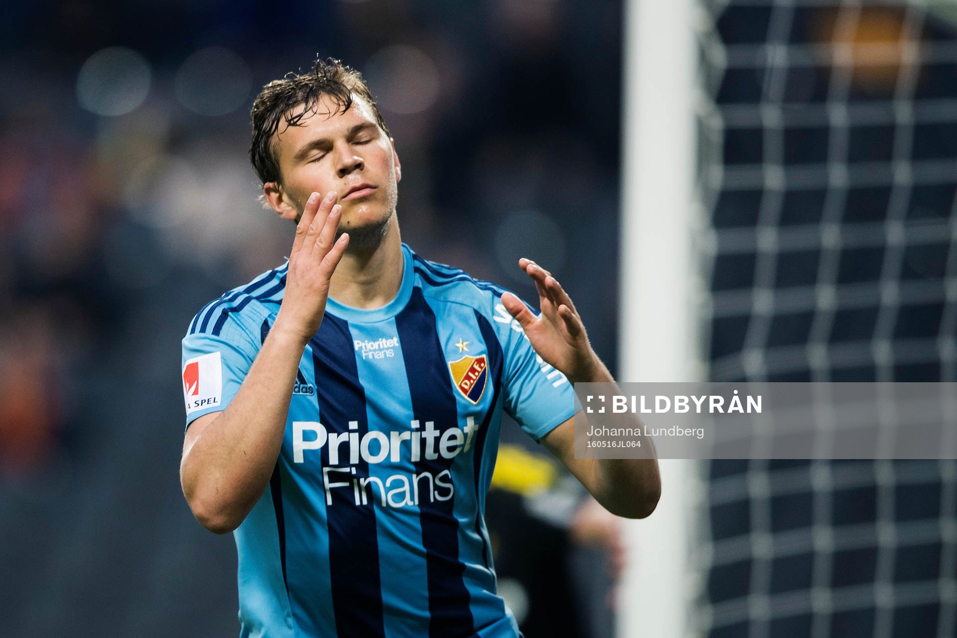 Djurgårdens Jesper Karlström deppar