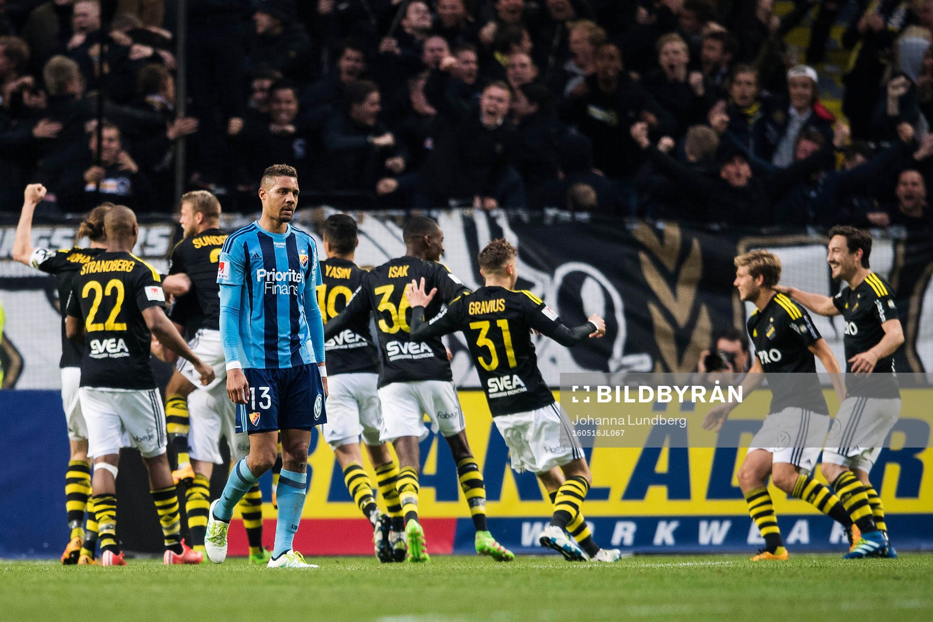 Djurgårdens Mathias Ranegie deppar
