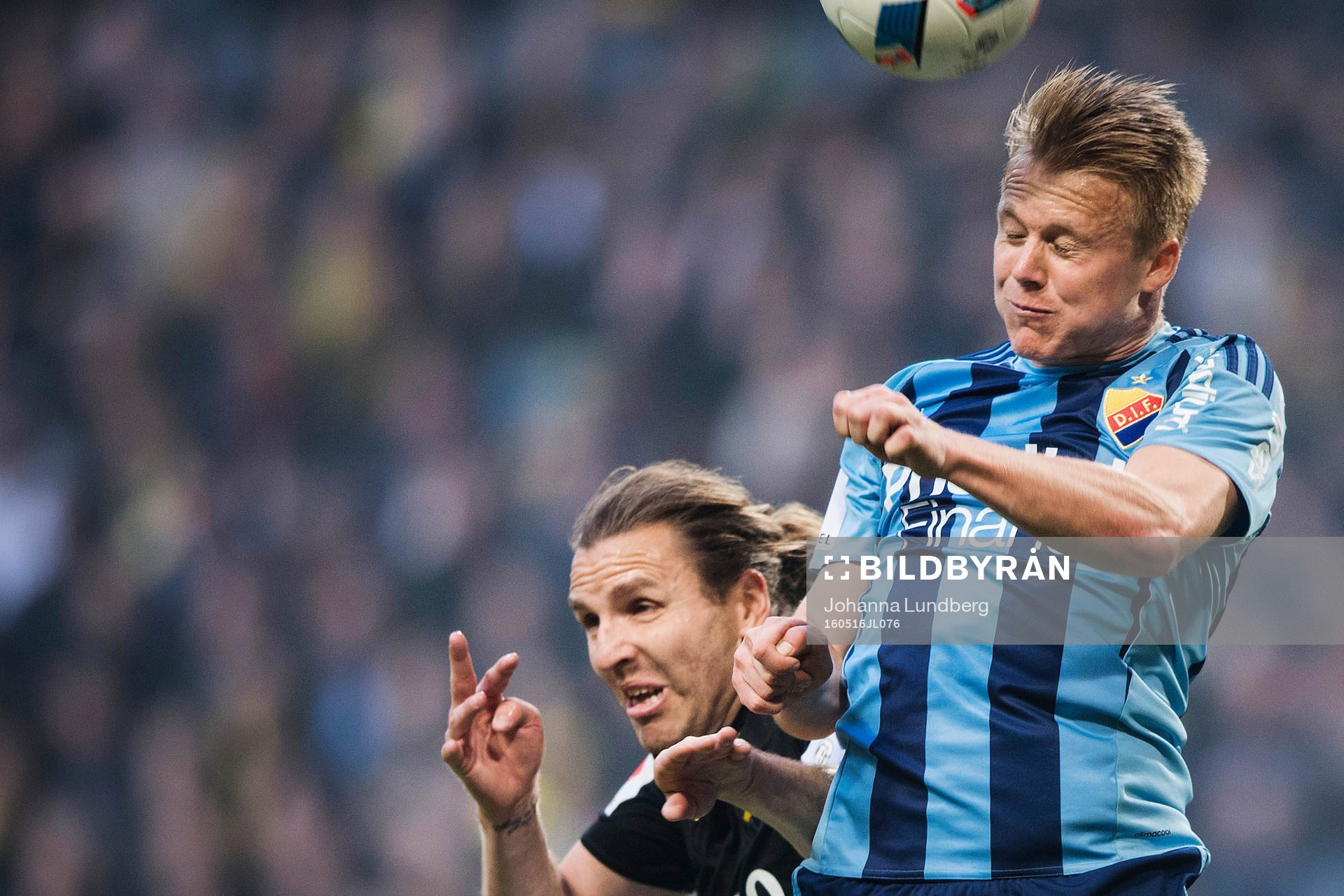 s Nils-Eric Johansson och Djurgårdens Elliot Käck
