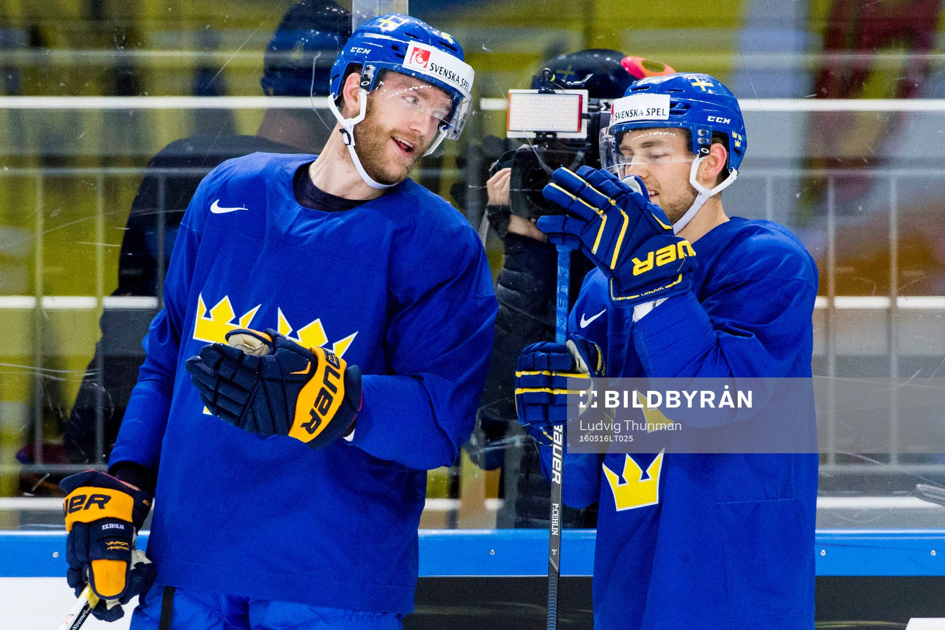 Mattias Ekholm och Patrick Cehlin