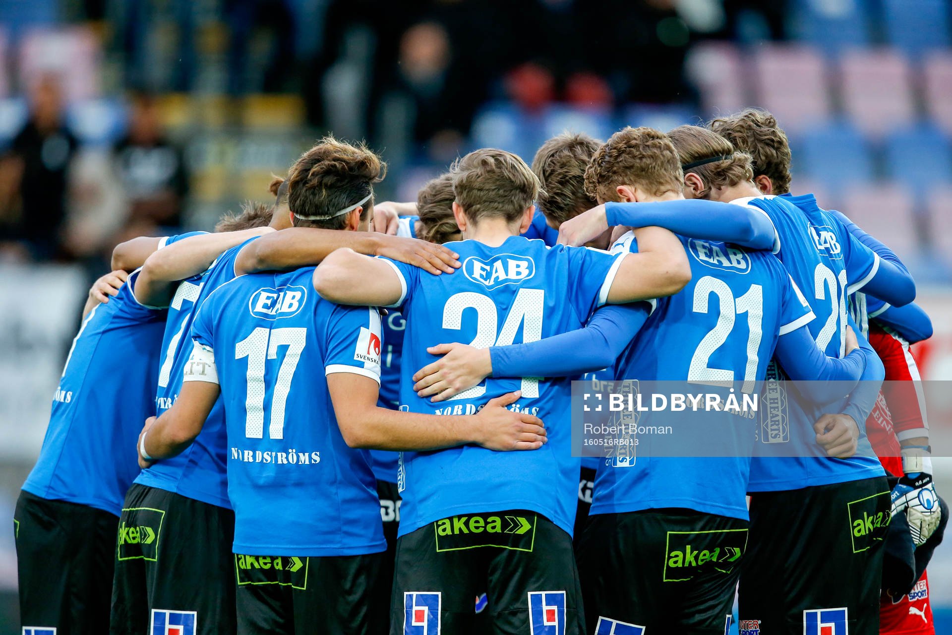Halmstads spelare samlade