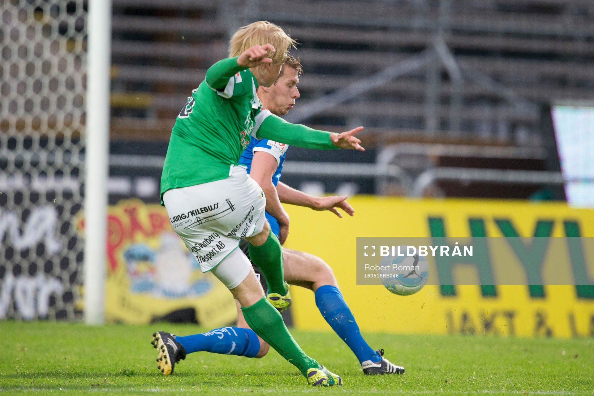 Ljungskiles Gabriel Gudmundsson och Halmstads Marcus