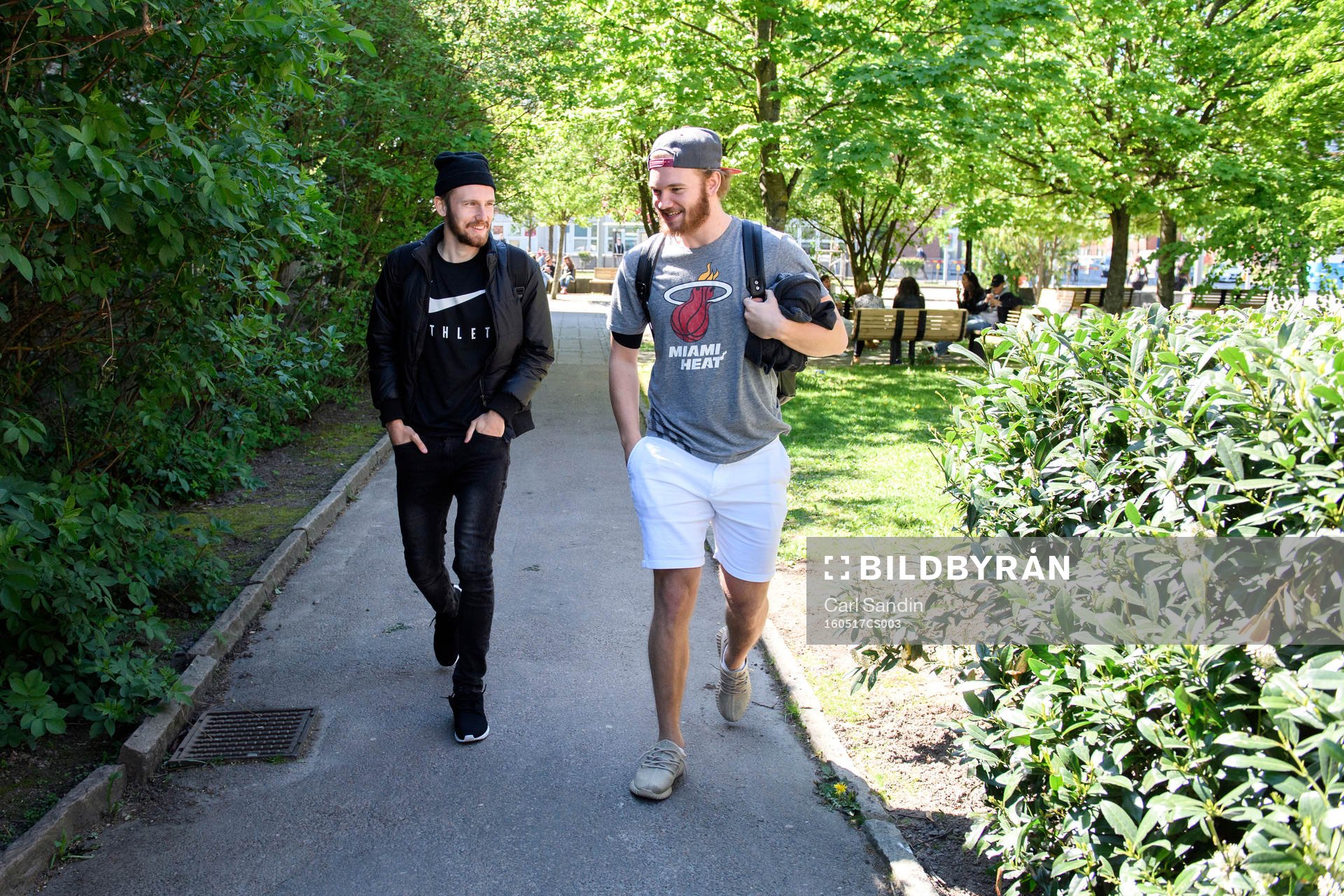 Häckens Simon Sandberg och Alingsås Tobias Sandberg