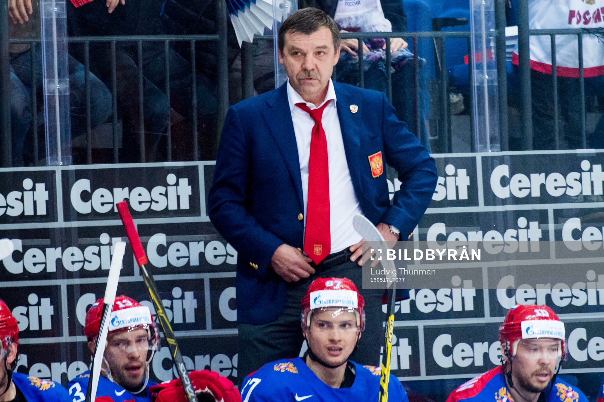 Rysslands förbundskapten Oleg Znarok