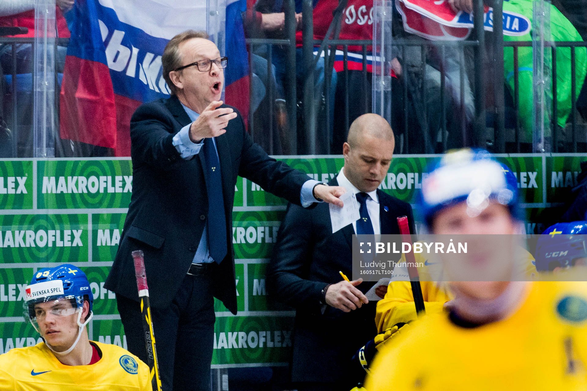 Sveriges förbundskapten Pär Mårts