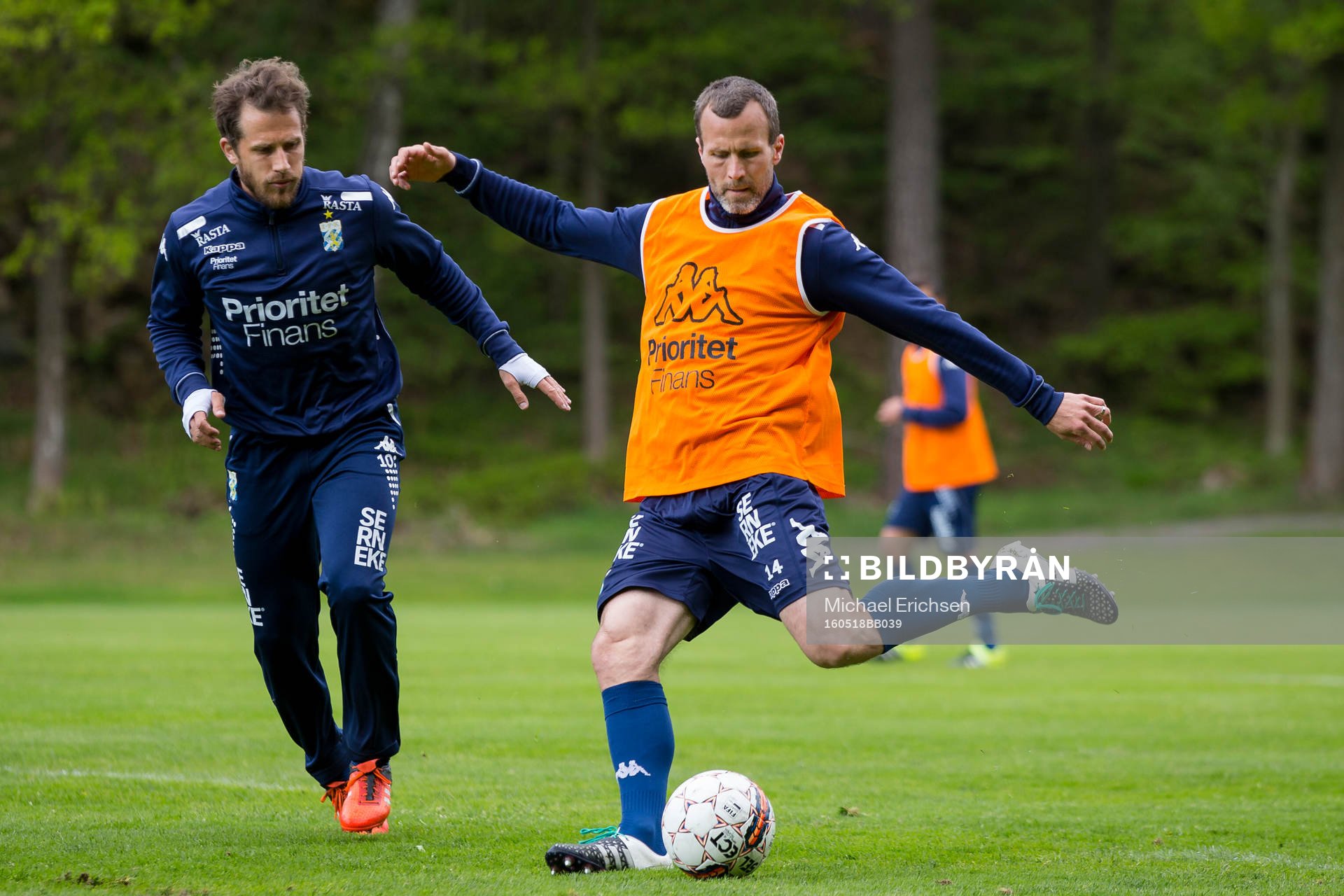 IFK Göteborgs Tobias Hysén och Hjalmar Jonsson