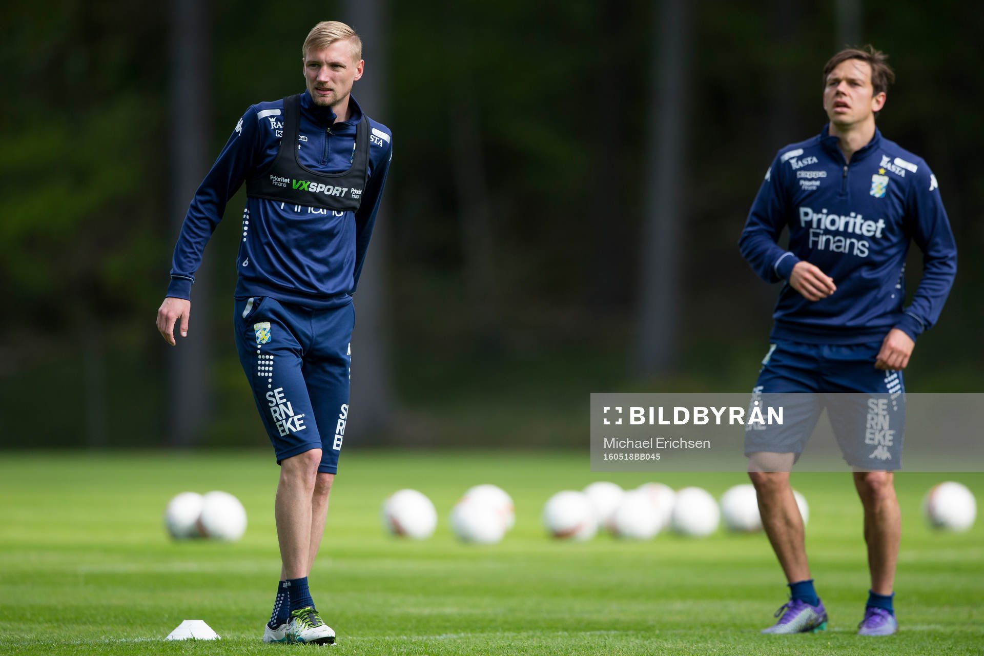 IFK Göteborgs Sebastian Eriksson och Mads Albeck
