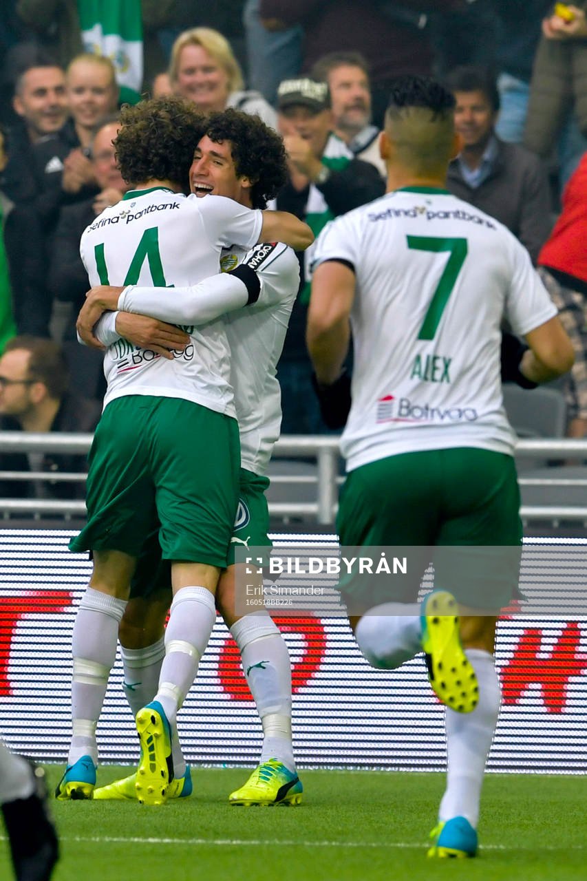 Hammarbys Romulo Cabral Pereira Pinto jublar