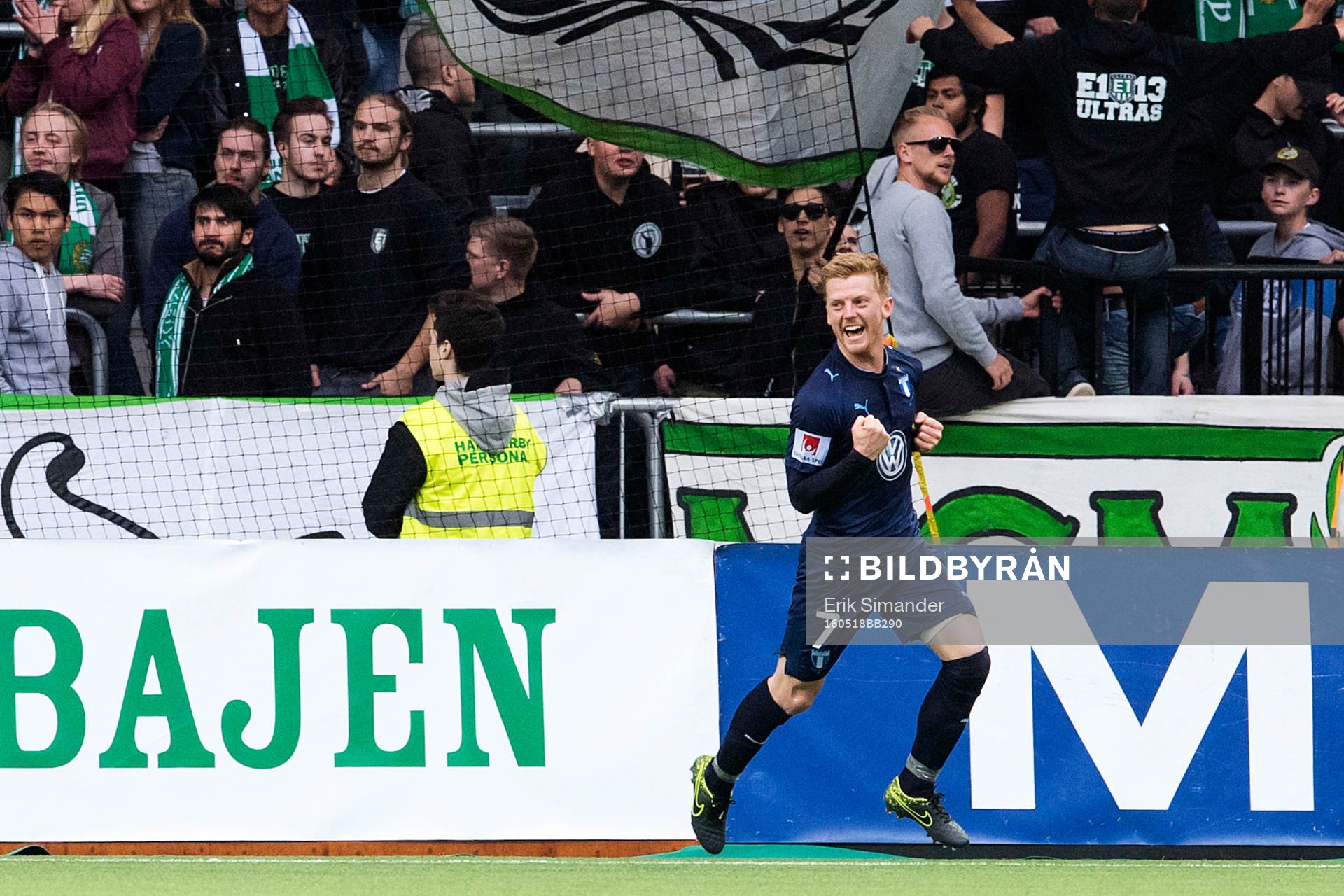 Malmö FFs Anders Christiansen jublar