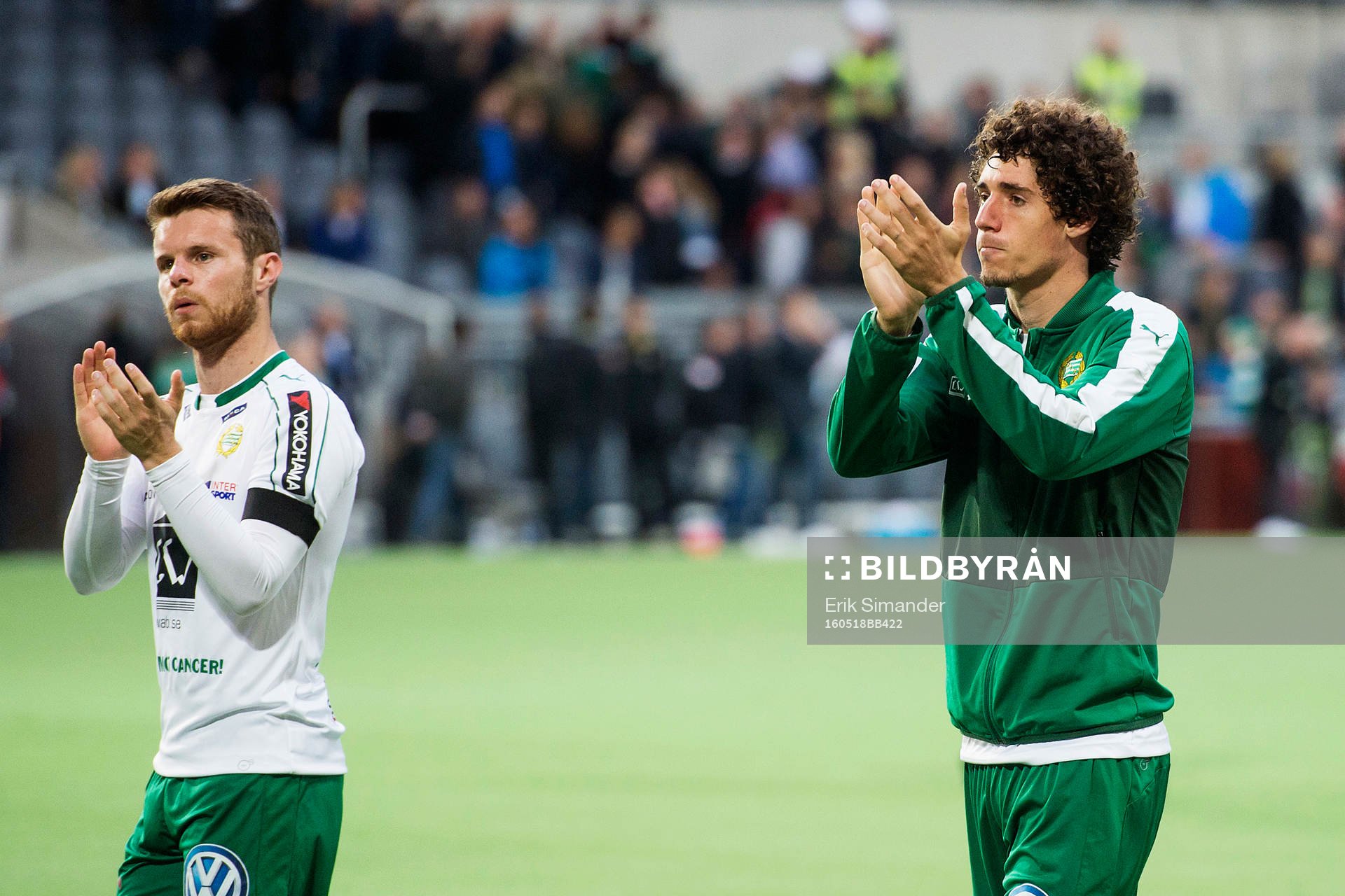Hammarbys Romulo Cabral Pereira Pinto och Måns Söderqvist