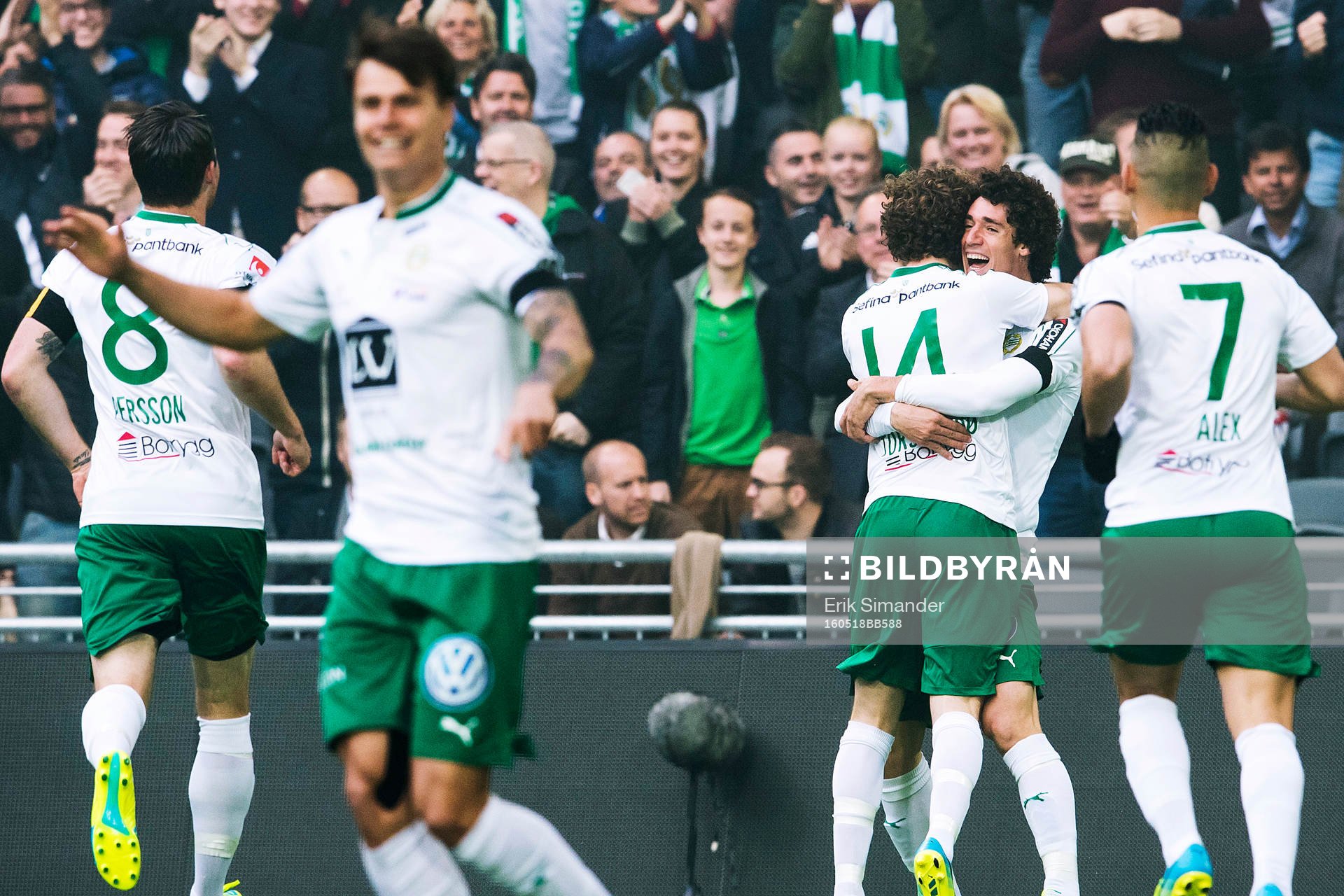 Hammarbys Romulo Cabral Pereira Pinto jublar