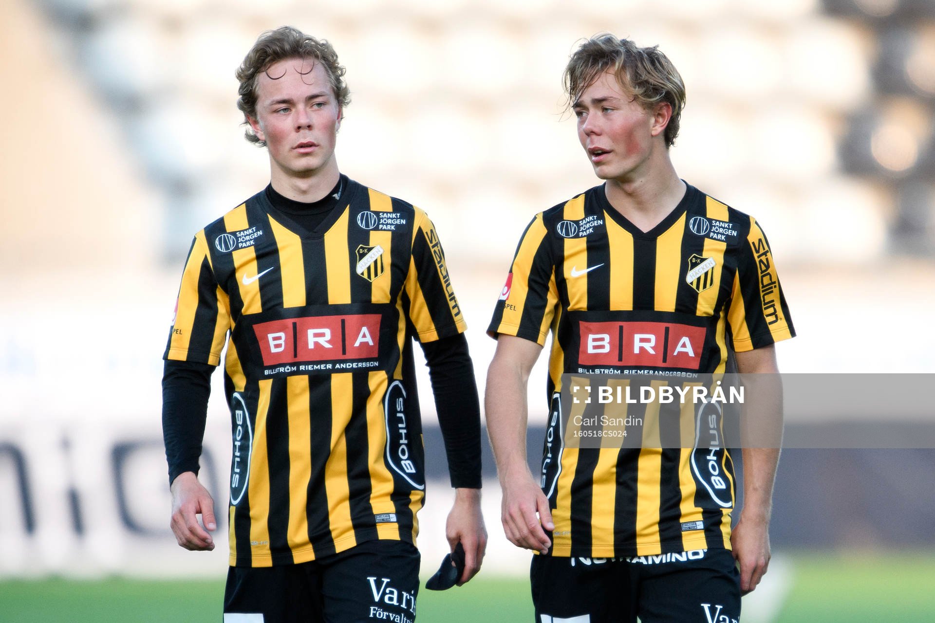 Häckens Adam Andersson och Joel Andersson