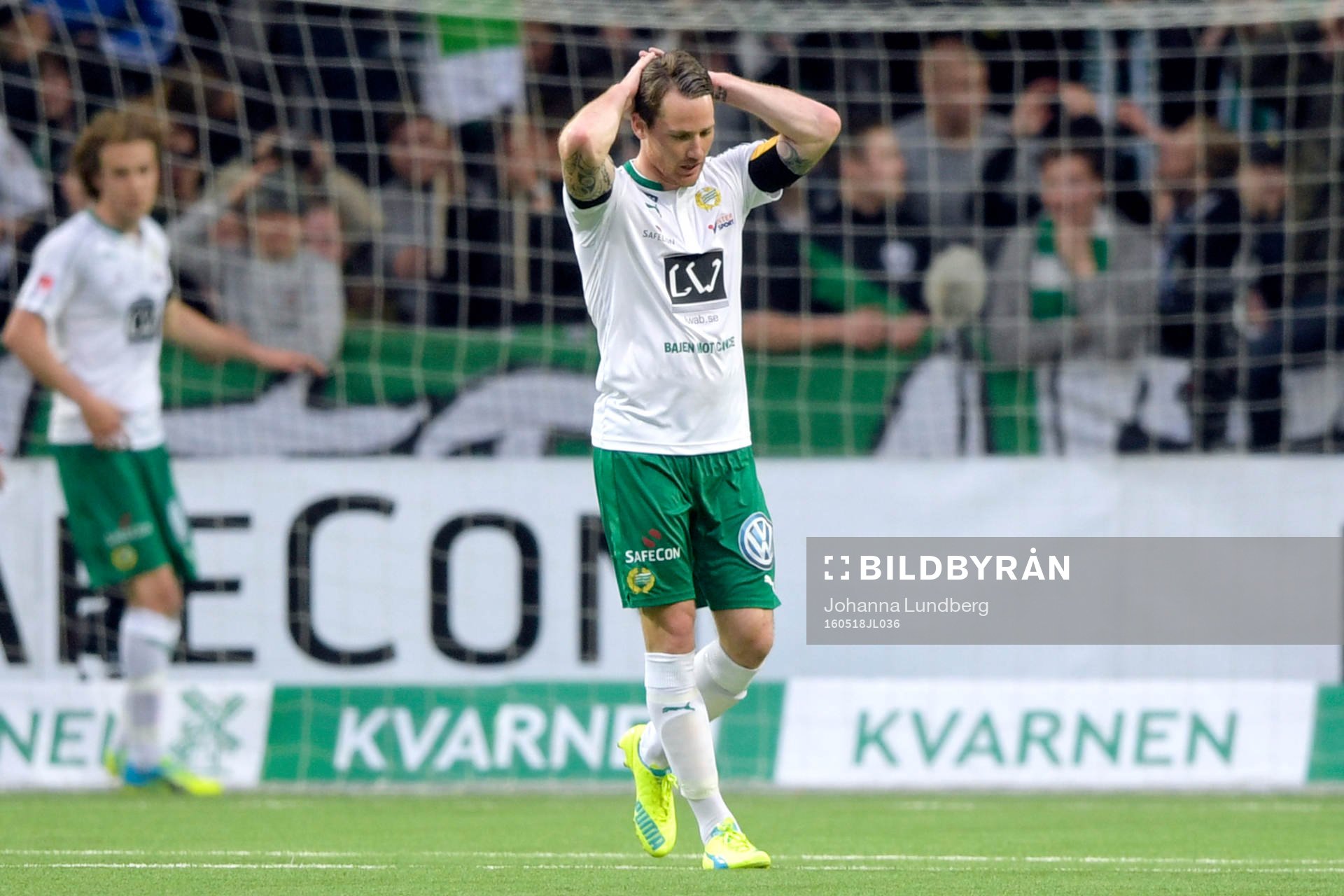 Hammarbys Johan Persson deppar