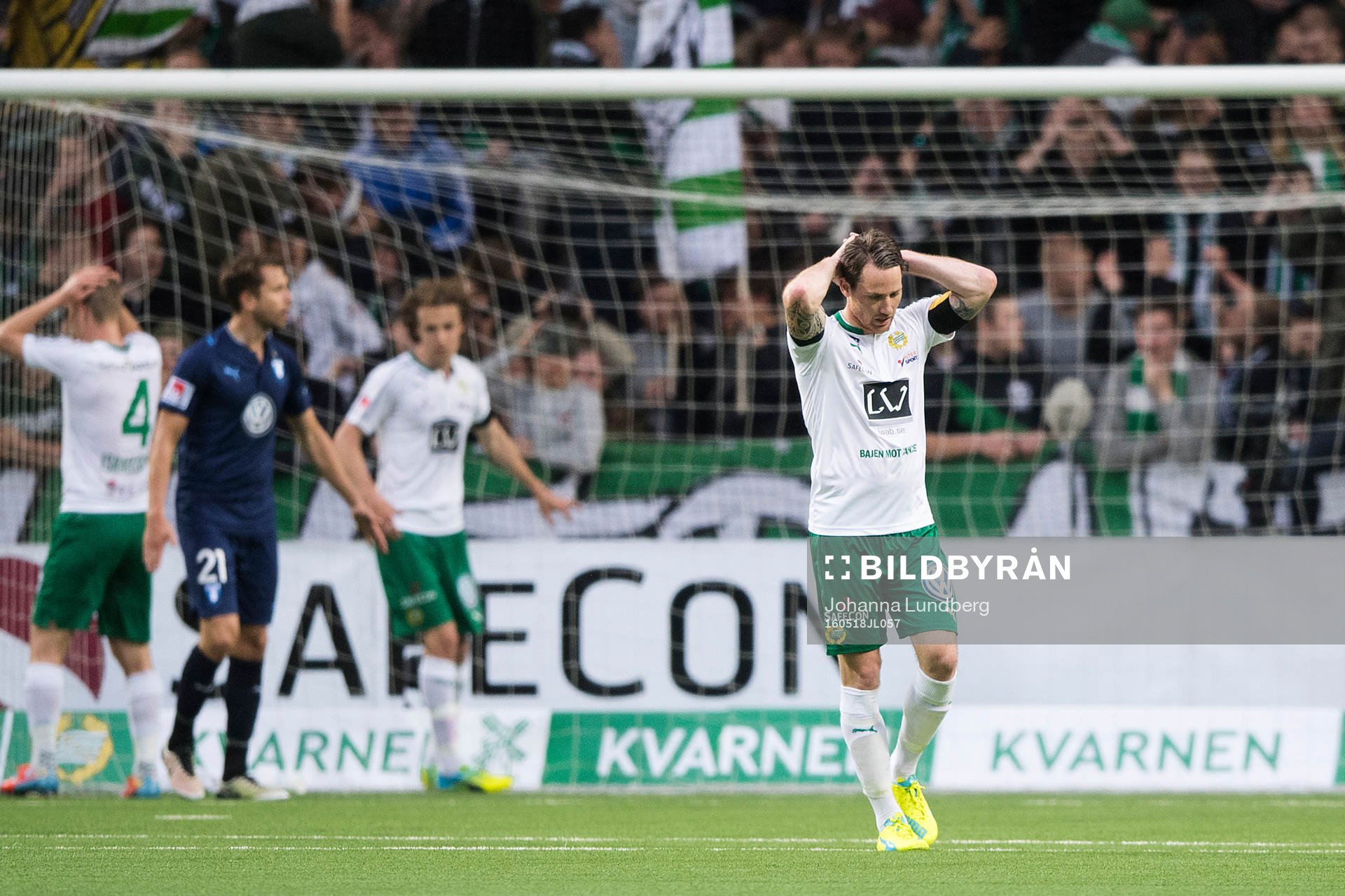 Hammarbys Johan Persson deppar
