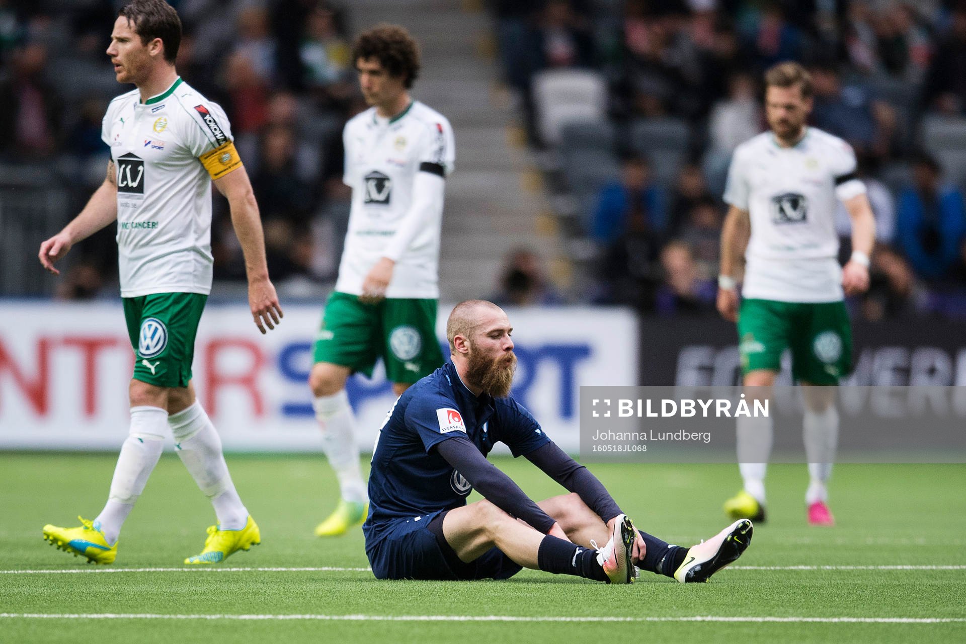 Malmö FFs Jo Inge Berget skadas