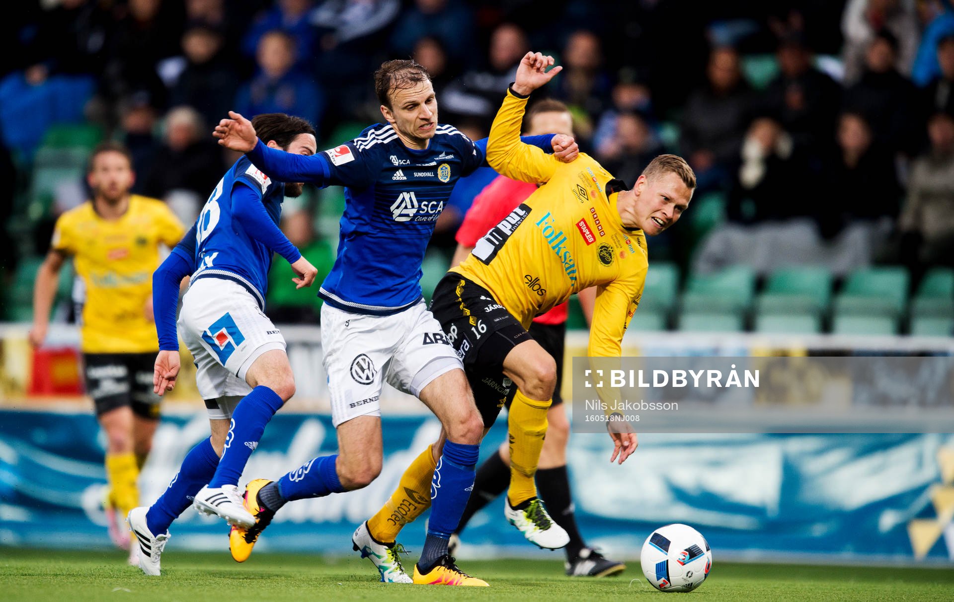Sundsvalls Lars Christian Krogh Gerson och Elfsborgs Viktor